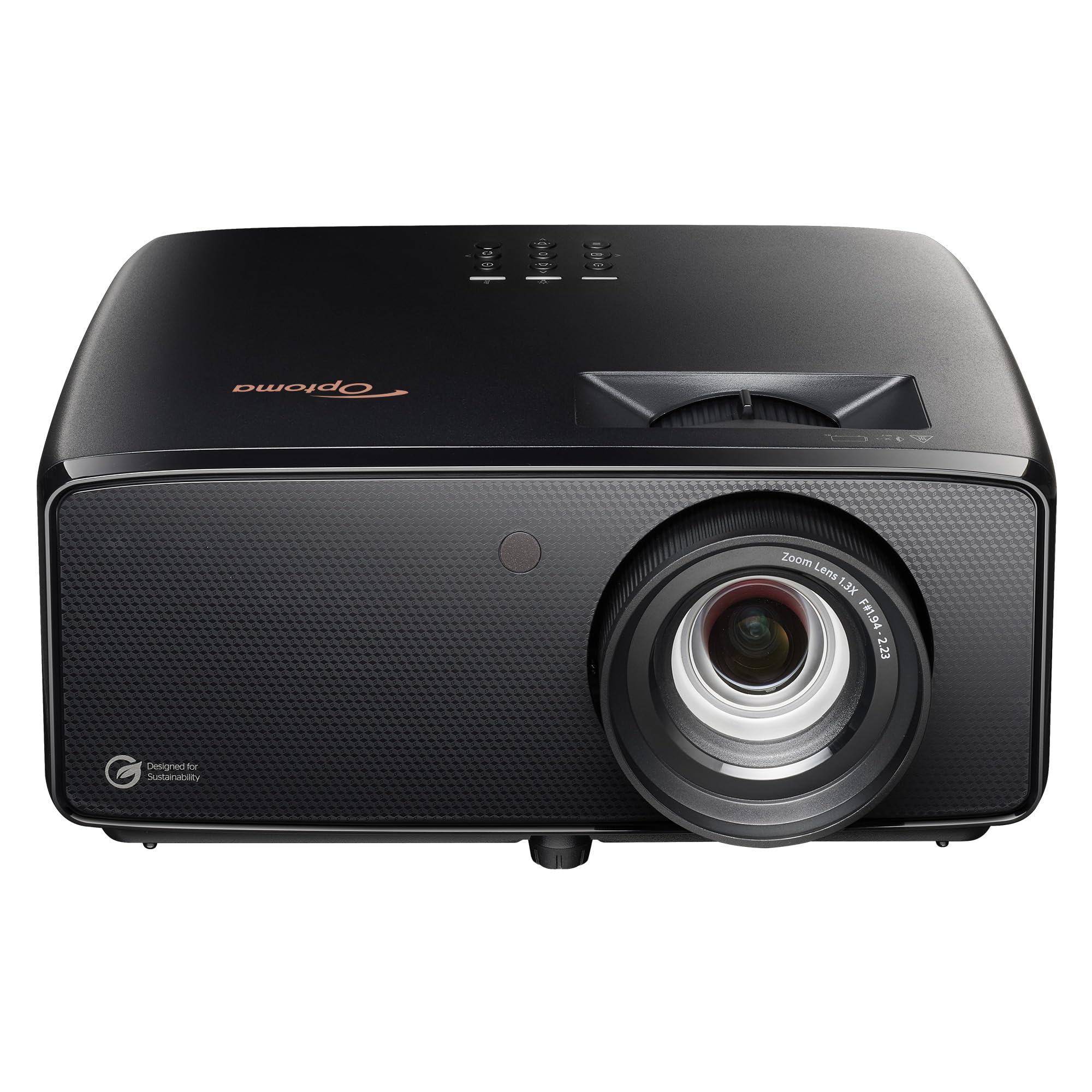 Optoma UHZ36 4K UHD Laser HDR Home Theater Projector - Black