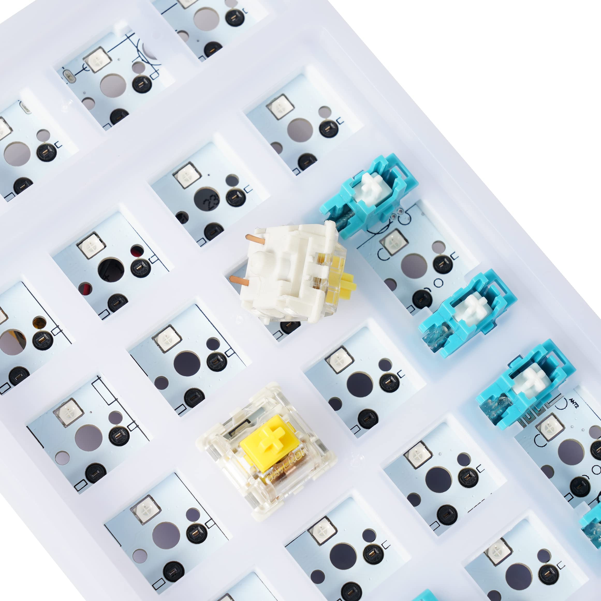 Boyi Td21 Hot Swappable Numpad,21 Keys Mini Numpad Portable Keypad Bluetooth 5.0/2.4Ghz/Wired Number Pad Keyboard Pbt Keycaps Rg