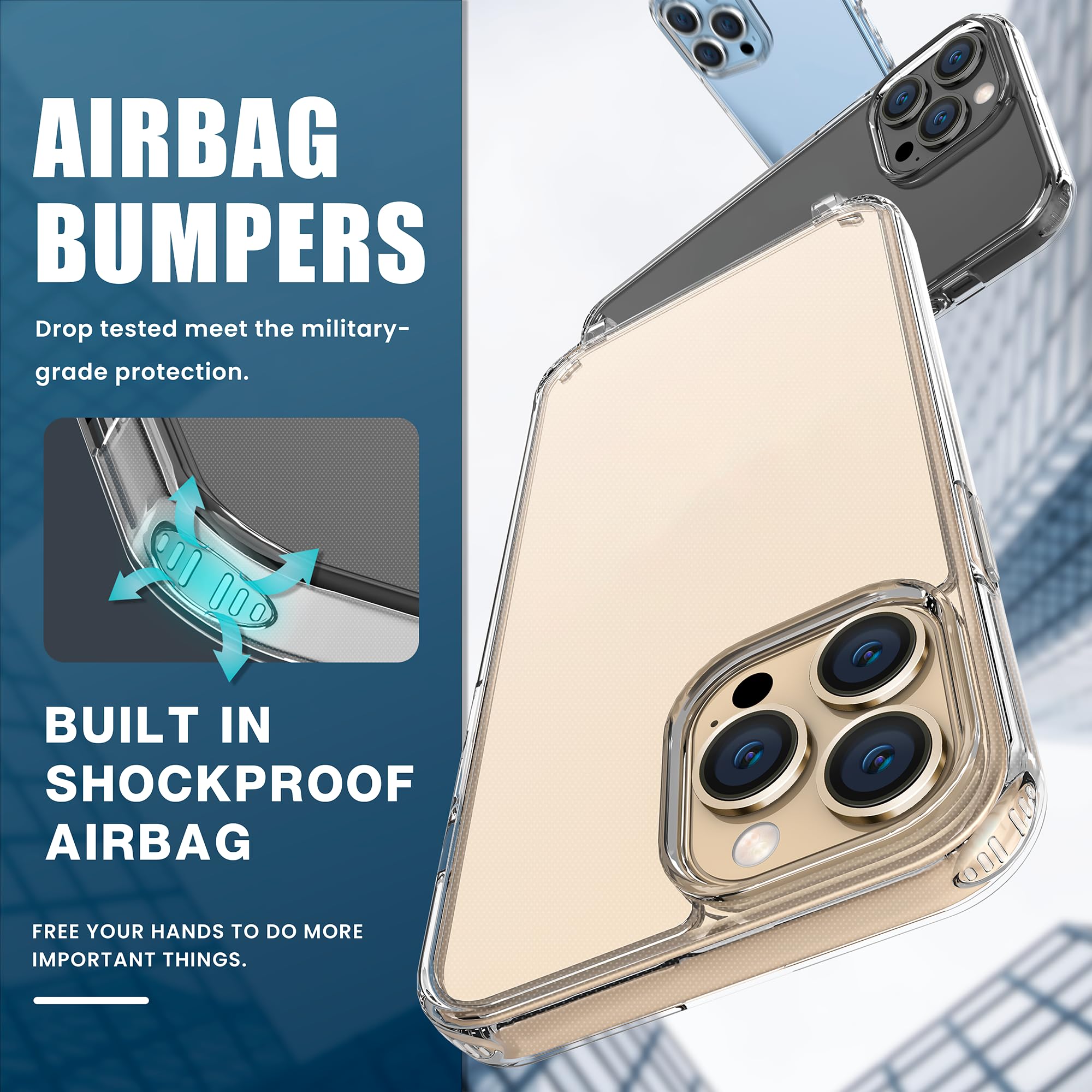 Lawonda Clear Case For Iphone 14 Pro Max, Crossbody Adjustable Neck Shoulder Lanyard Strap Shockproof Protective Transparent Lan