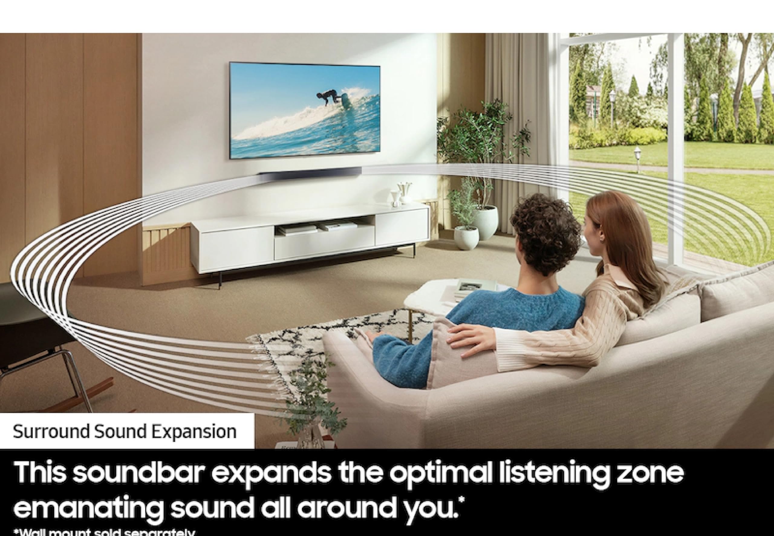 Samsung Hw-C400 2.0 Channel Sound Bar With Built-In Woofer 110-240 Volt