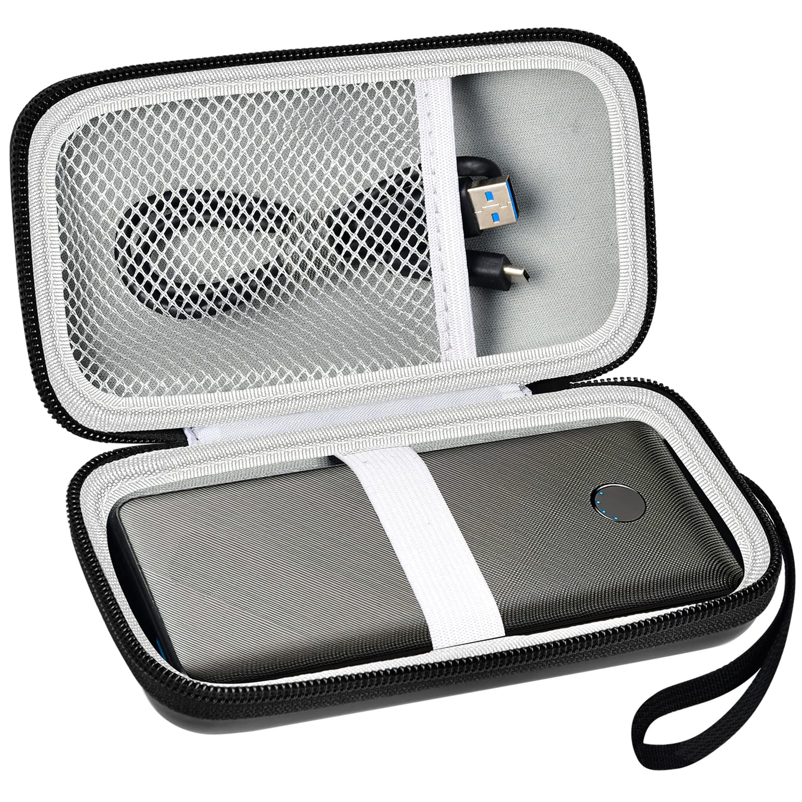 Case Compatible With Anker Portable Charger, 313 Power Bank (For Powercore Slim 10K) / 523 Power Bank (Slim 10K Pd) 10000Mah Bat