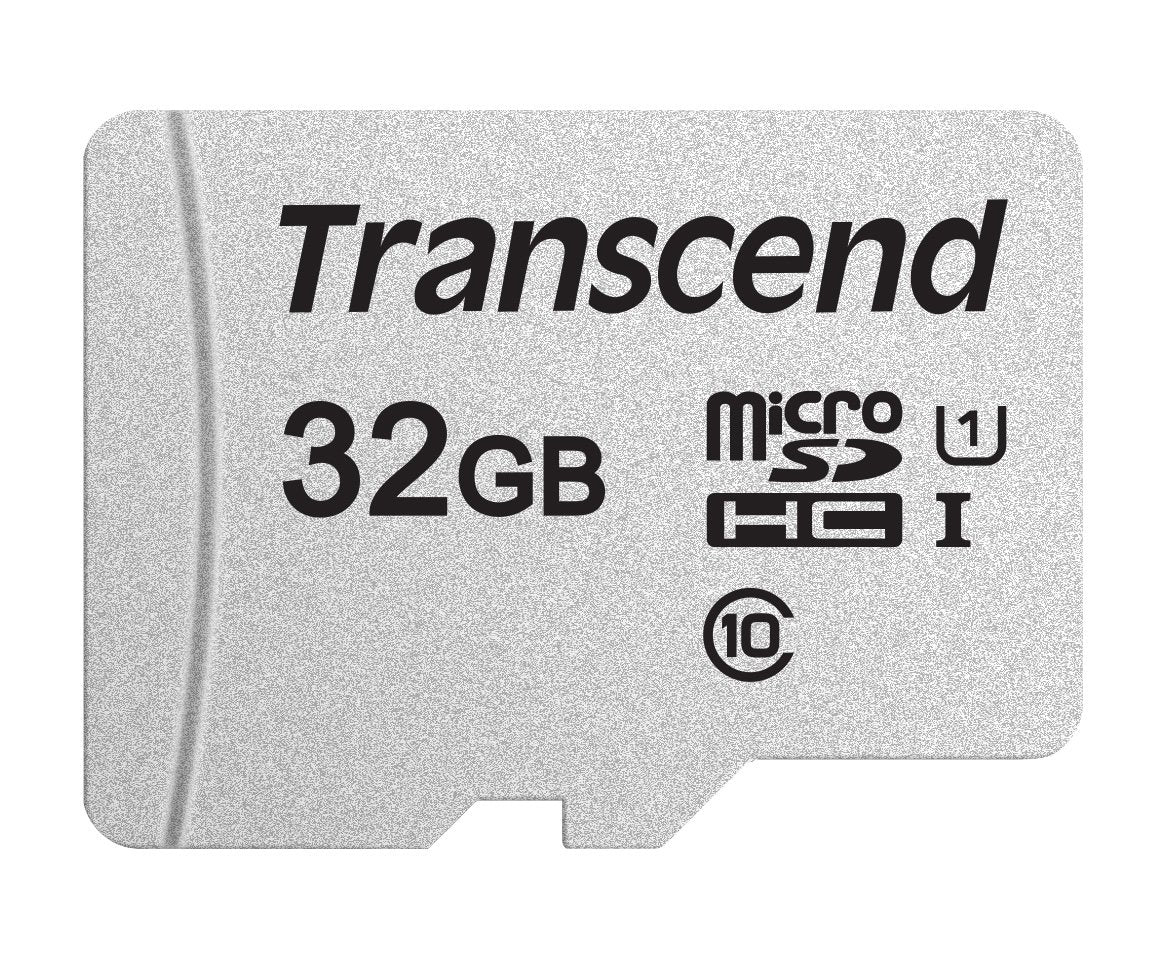 Transcend 32GB 300S, Memory Card, microSD, U1, A1, Up to 100 MB/s, for Mobile Devices   TS32GUSD300S