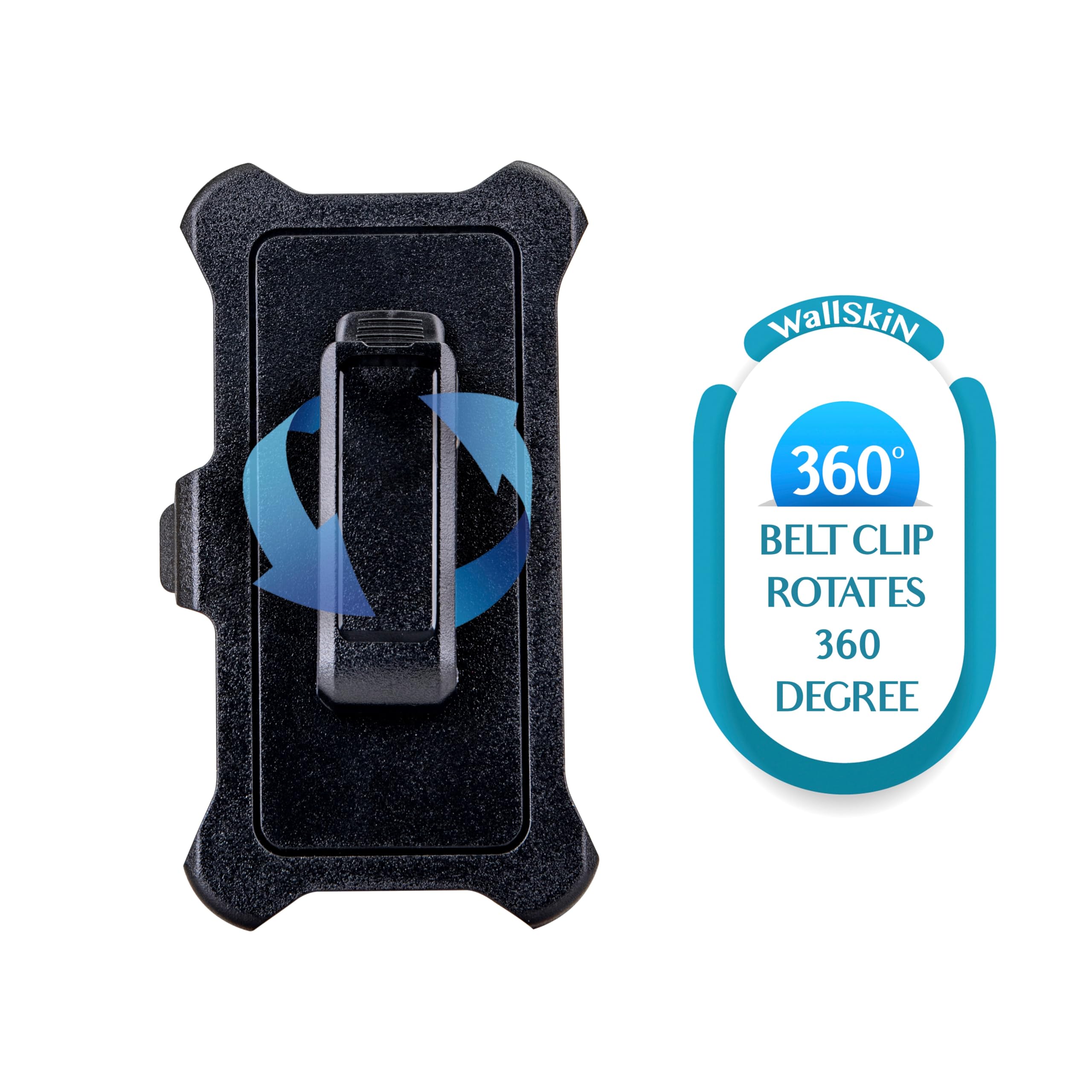 Wallskin 2 Pack Replacement Belt Clip Holster For Apple Iphone Xs, X, 10 Otterbox Defender Series Case | Clip For Belt Holder (C