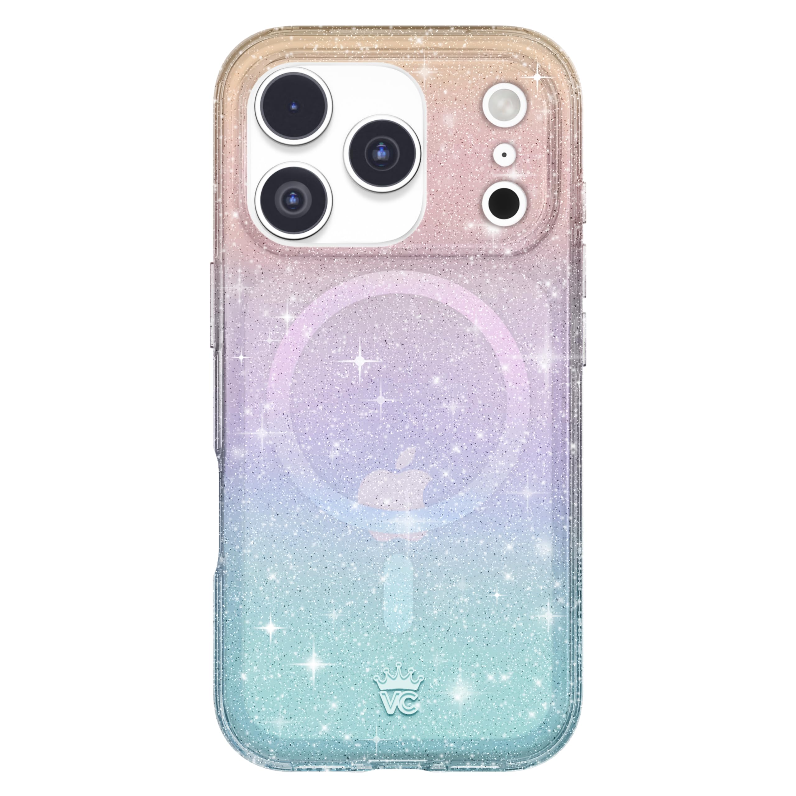 VELVET CAVIAR Case for iPhone 17 Pro | Compatible with MagSafe | 10ft Drop Tested | Protective Designer Cases | Ombre Stardust G