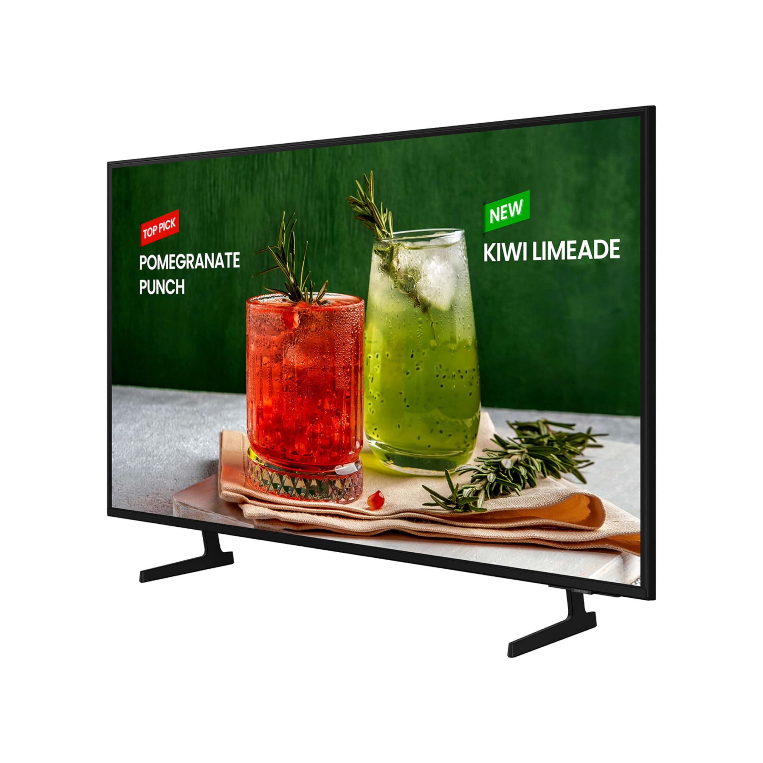 Samsung 85-Inch Class Crystal Uhd 4K Bed-H Series Hdr Business Pro Tv W/ 3-Sided Bezel-Less Slim Design, Use For Digital Signage