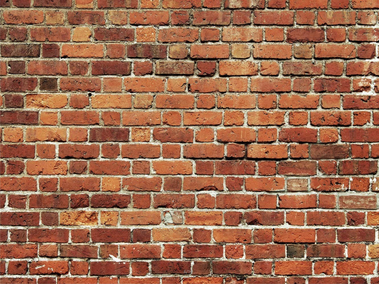 Aiikes 8X6Ft Red Brick Wall Photography Backdrop Thin Vinyl Photo Backdrops Background Baby Birthday Party Wedding Graduation Ho