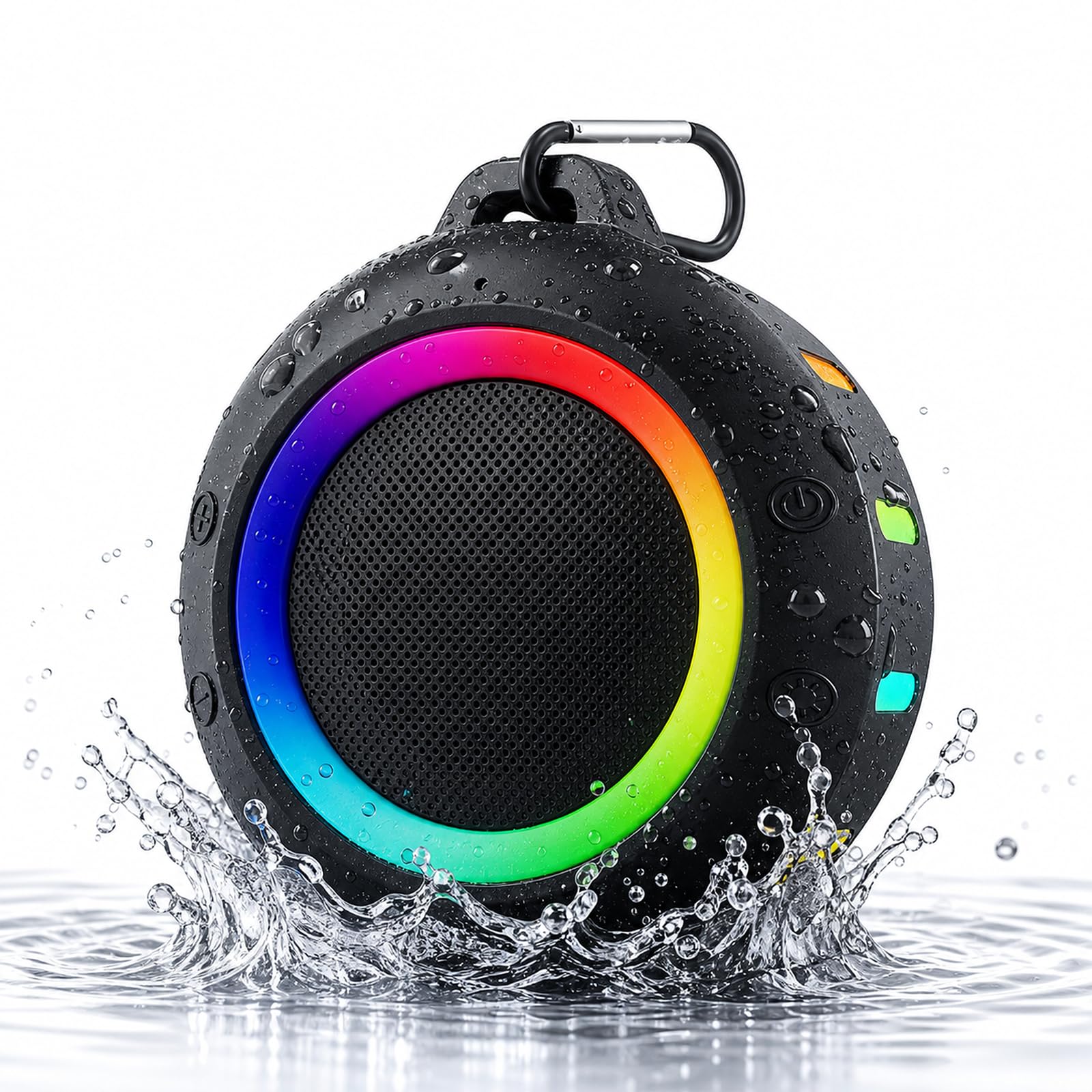 Aresrora Waterproof Shower Bluetooth Speaker,IPX7 Gifts for Men Women Teens