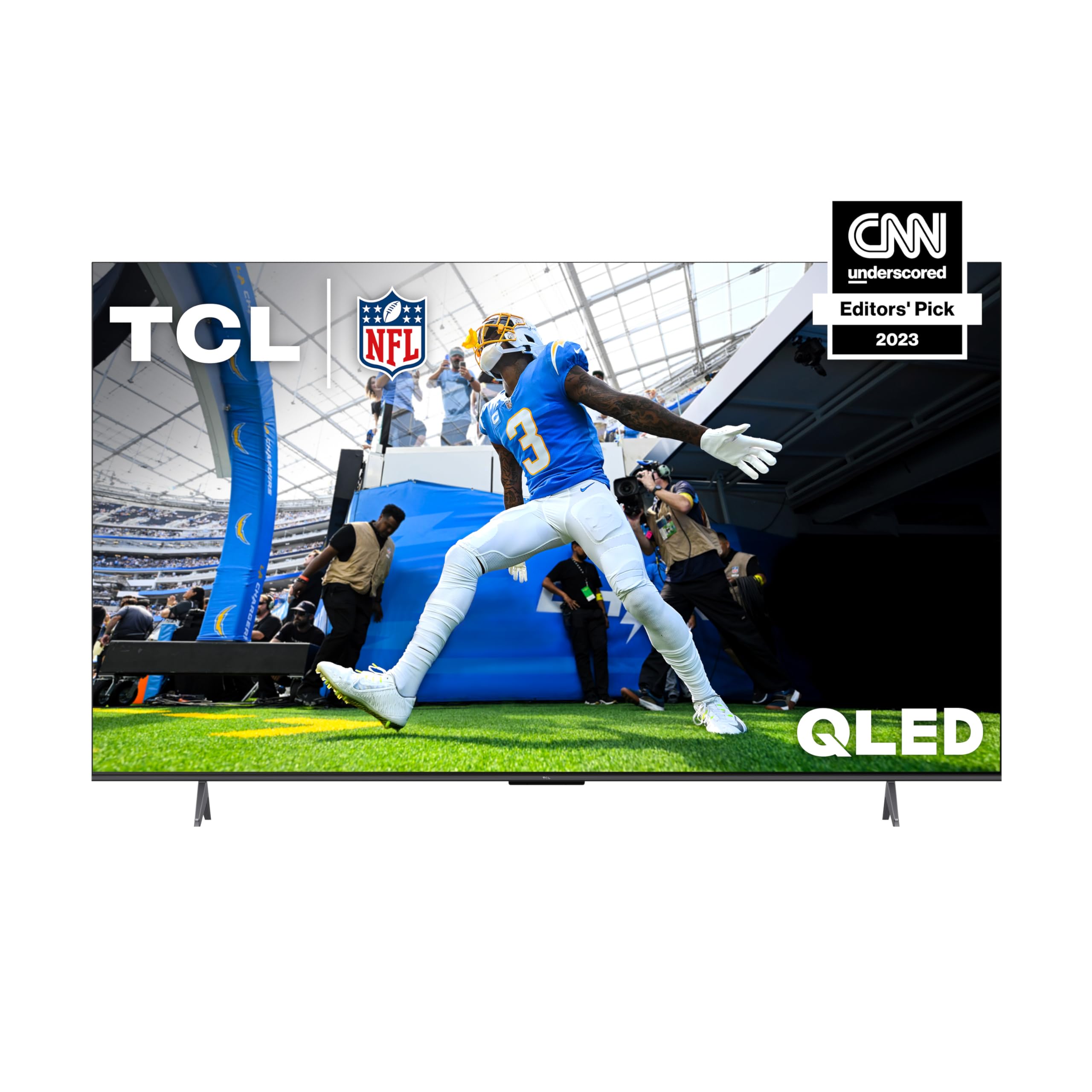 Tcl 75 Inch Q6 Qled 4K Smart Tv With Google (75Q650G, 2023 Model) Dolby Vision, Atmos, Hdr Pro+, Game Accelerator Enhanced Gamin