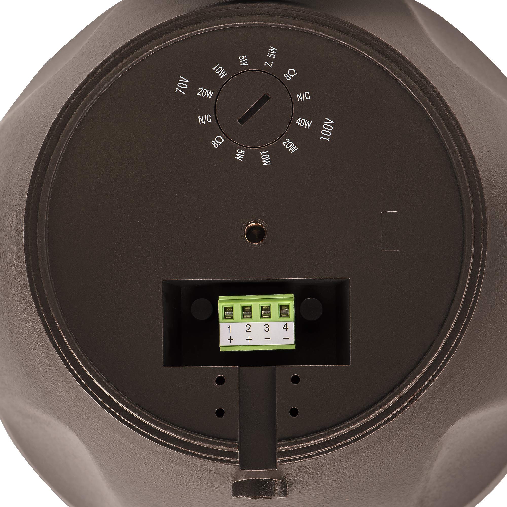 OSD Audio Forza6 6.5' Pendant Hanging Speaker Weather Resistant, Reinforced Cable Suspension, 70V/8Ohm, Single