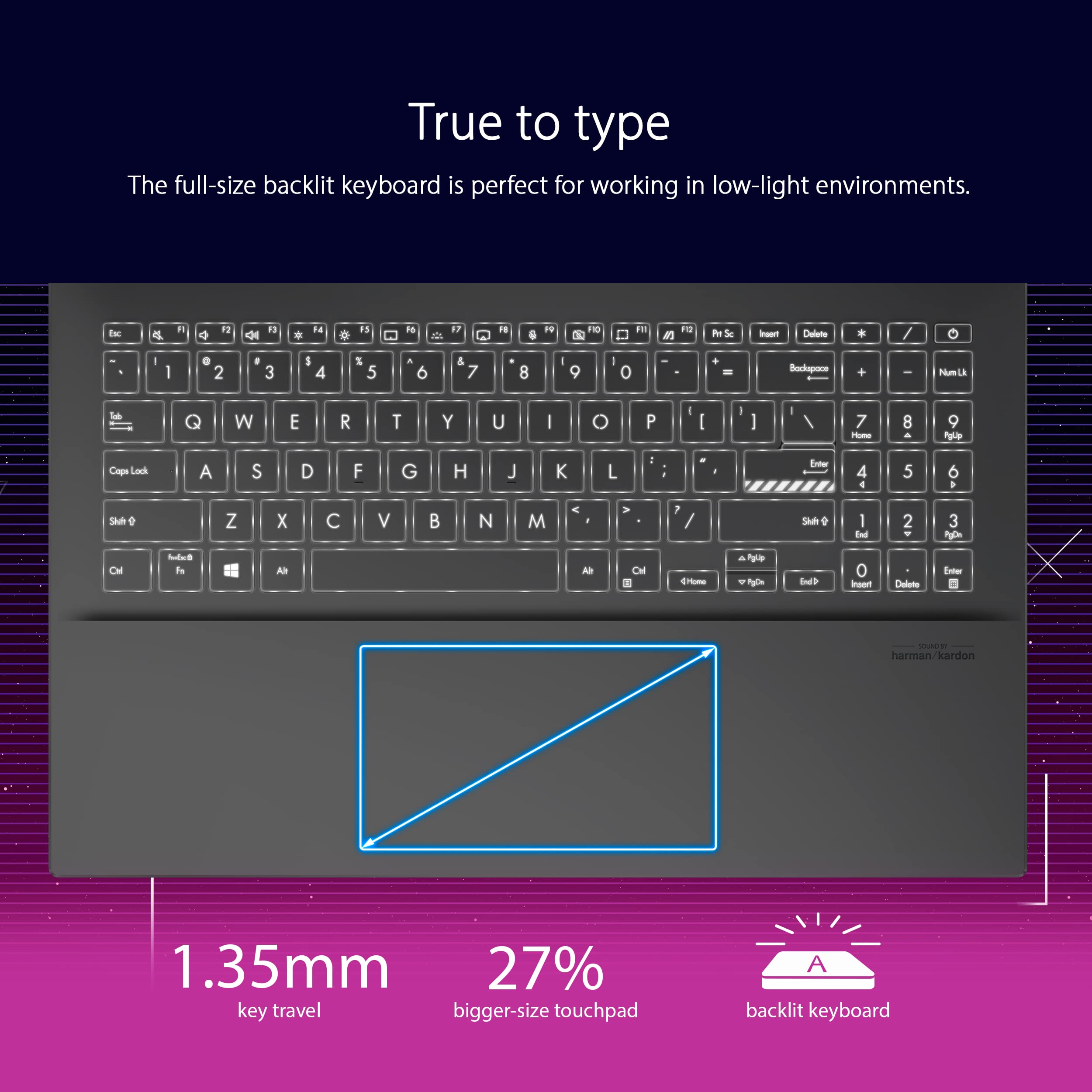 Asus Vivobook Pro 15 Oled Slim Laptop, 15.6    Fhd Oled Display, Intel Core I5-11300H Cpu, Nvidia Geforce Gtx 1650 Max Q, 8Gb Ra