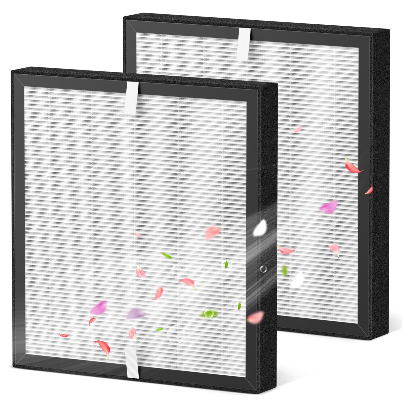 P280 P260 Filter Replacement, For Tplmb P280 Air Purifier, For Aiuzlk P260 Air Purifier, 3 Stage Filtration (2 Pack)