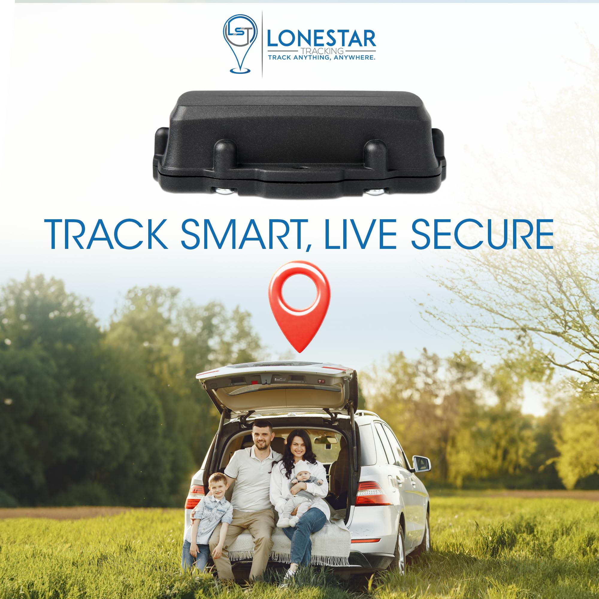 Lonestar Tracking Gps Tracker: Oyster3 4G/5G   Long Battery Life Hidden Car Gps Tracker Device, Anti Theft Car Security For Vehi