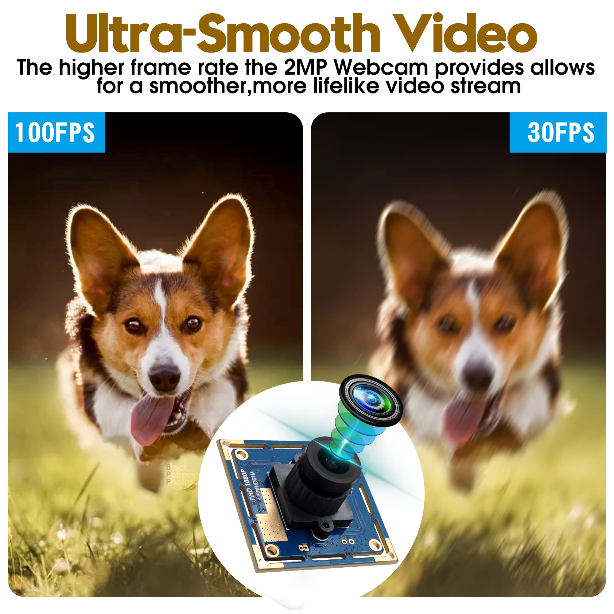 1080P Usb Camera Module Wide Angle High Speed 2.1Mm Lens Pc Camera For Computer Mini Uvc Usb2.0 Lightburn Camera Ov2710 Usb Secu