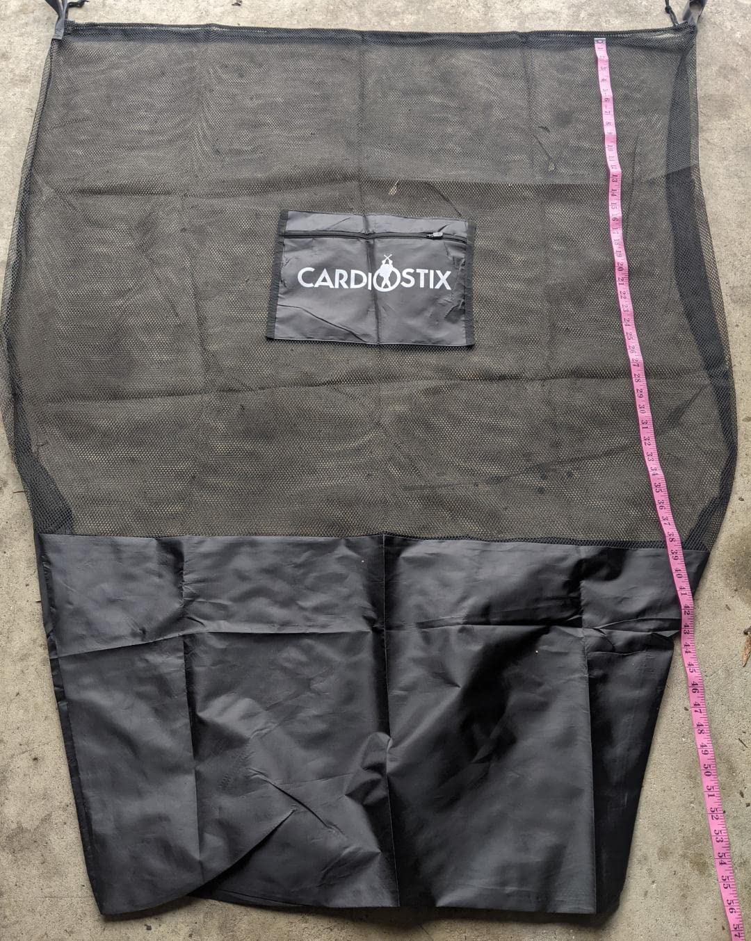 Cardiostix Bucket Ball Hauler For Cardio Drumming | Drumsticks, Premium Mesh, Fitness, Aerobic Class, Caddy, Pound, Exercises &