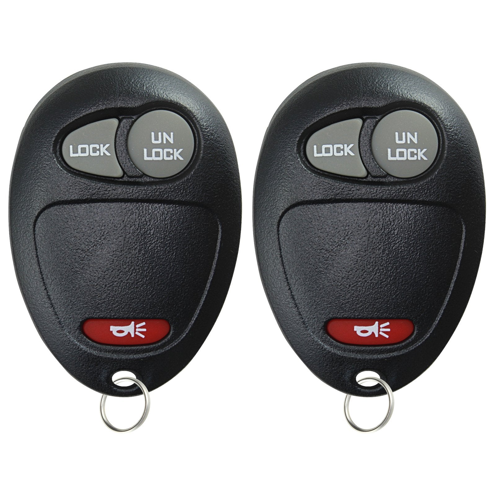 Keylessoption Keyless Entry Remote Car Key Fob For Chevy Colorado Gmc Canyon Hummer H3 L2C0007T (Pack Of 2)