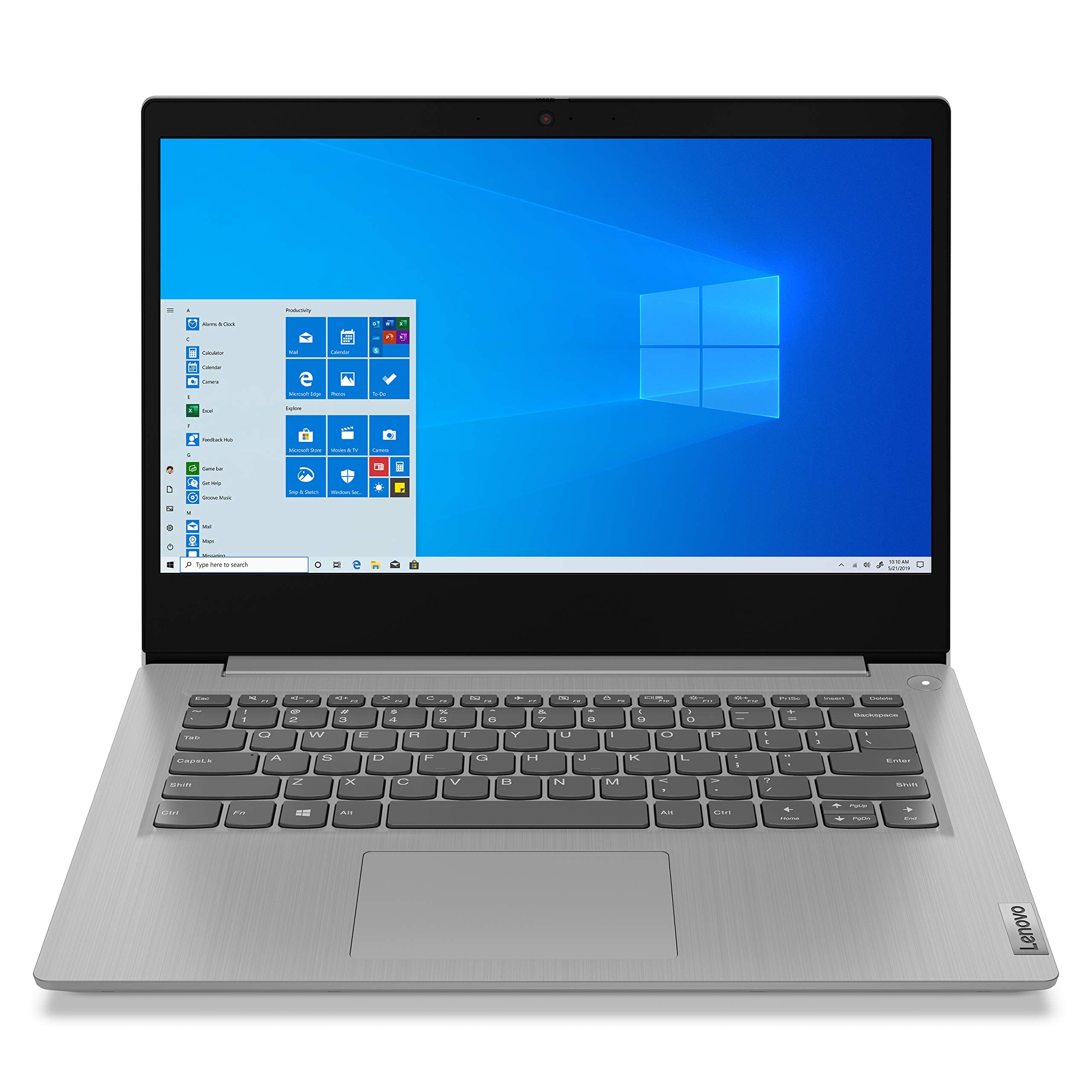 Lenovo Ideapad 3 Laptop 10Th Gen I5-1035G1, 14 Hd 1080P, 8Gb Ddr4, 512Gb Ssd Win 10 Home- Platinum Grey