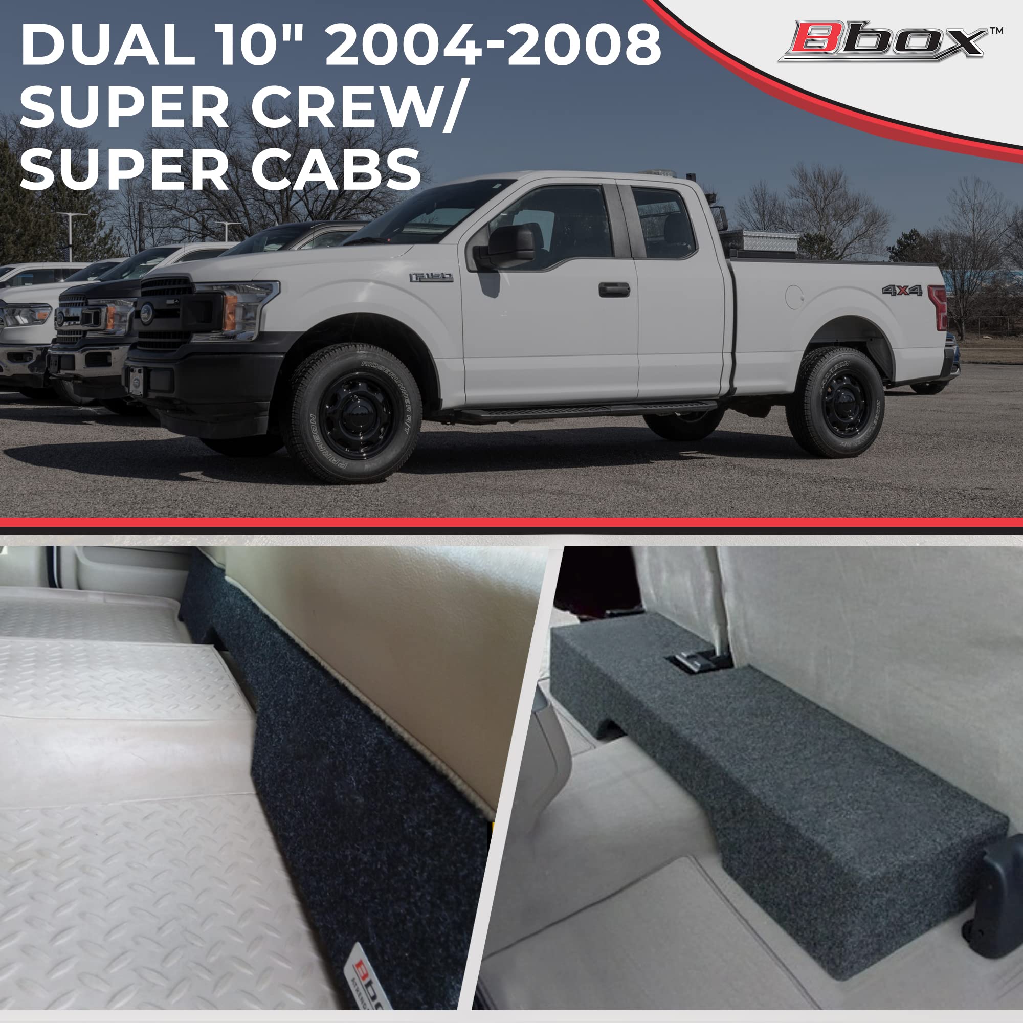 Bbox Dual Sealed 10 Inch Subwoofer Enclosure   Accu Tuned Sealed Subwoofer Boxes & Enclosures   Subwoofer Box Improves Audio Qua