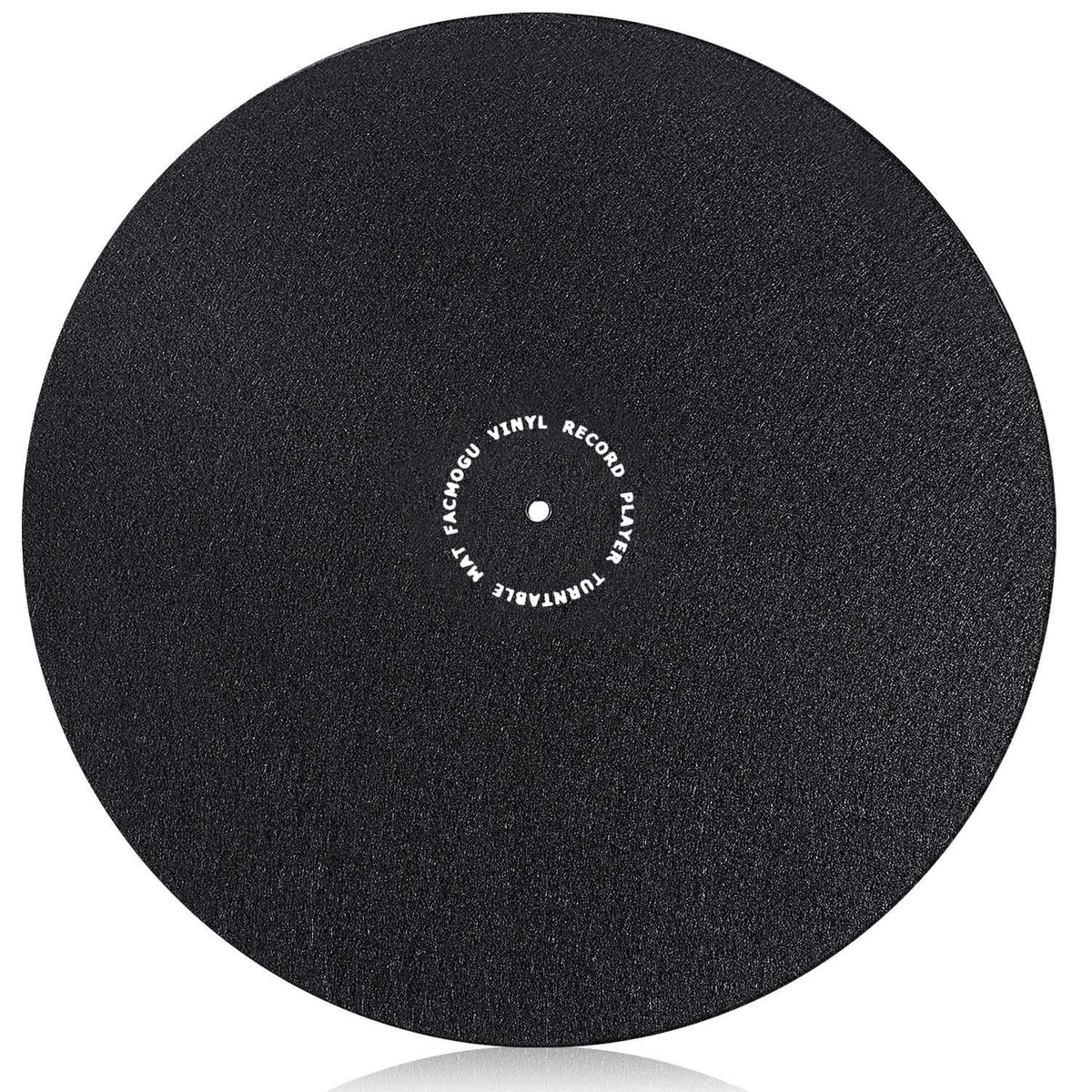 Facmogu 12 Inch Wool Turntable Slipmat, Anti Vibration Record Platter ...