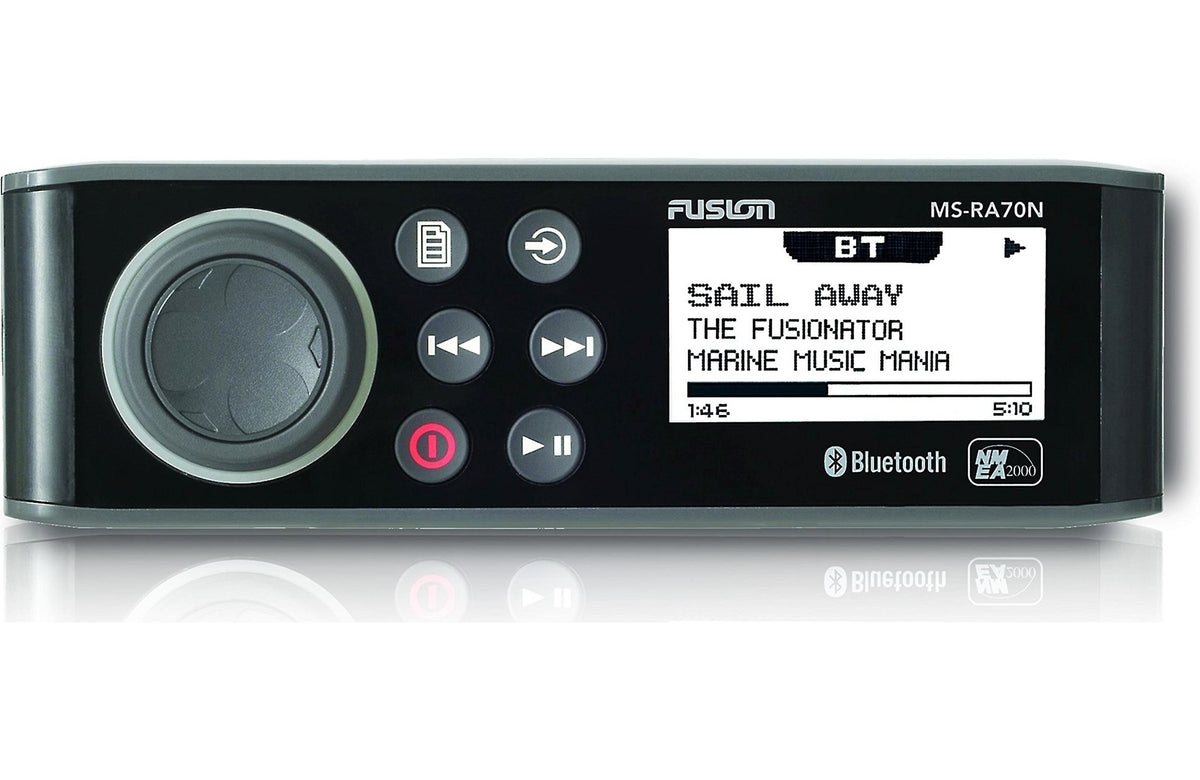 Fusion Entertainment Ms Ra70N Marine Entertainment System With Bluetooth With Nmea 2000 Compatibility