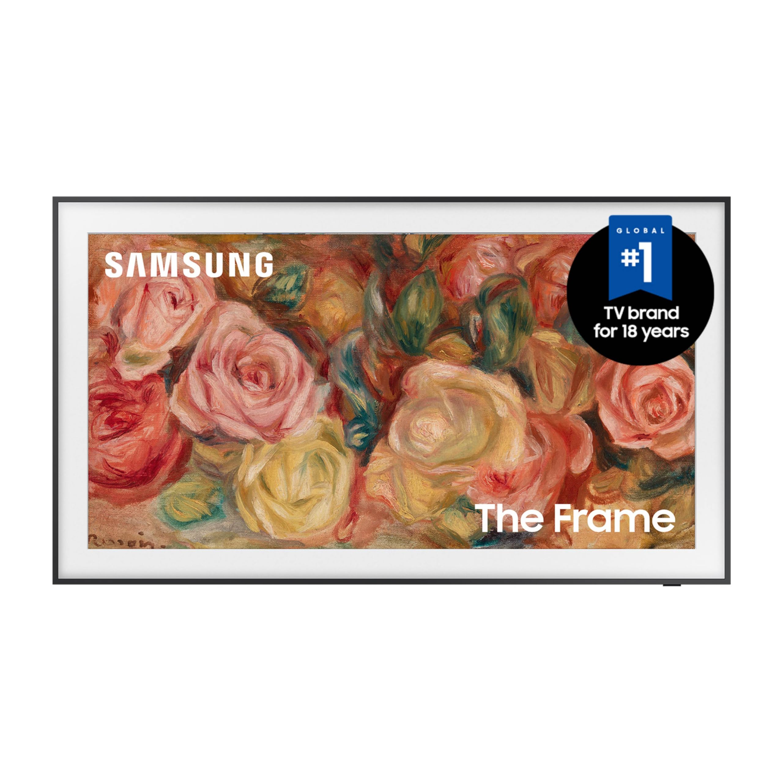 Samsung 50 Inch Class Qled 4K Ls03D The Frame Series Quantum Hdr Smart Tv W/Dolby Atmos, Art Mode, Anti Reflection, Customizable