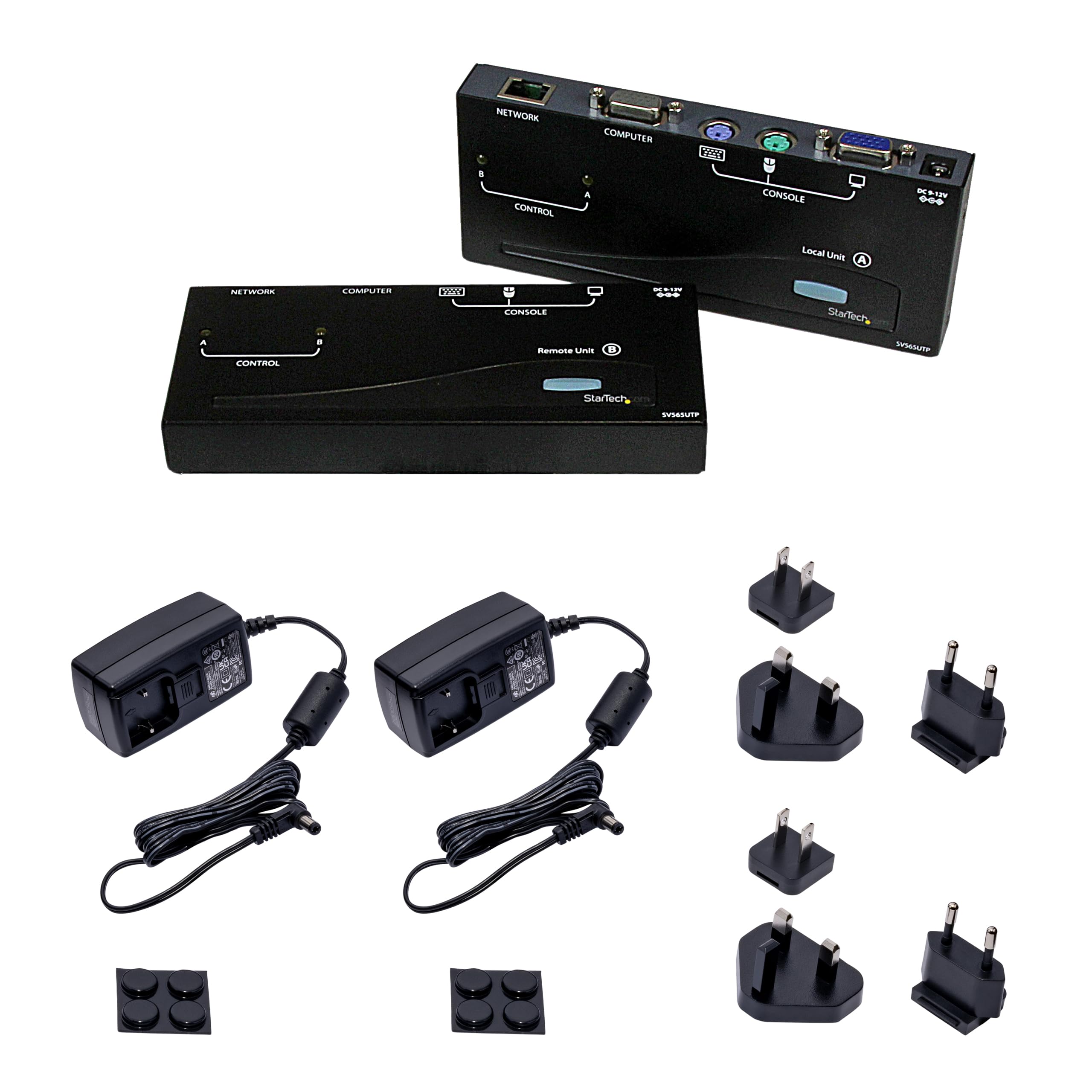 Startech.Com Usb Ps2 Kvm Console Extender Cat5 Extender   Kvm Extender   Up To 500 Ft (Sv565Utp)