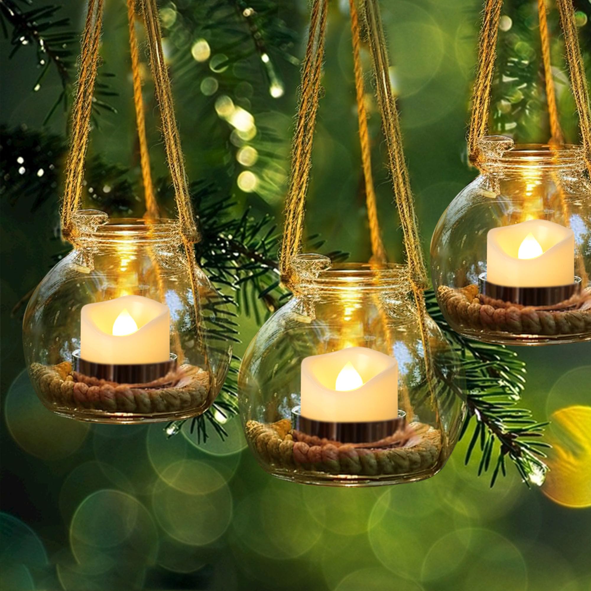 12 Pack Battery Operated Flameless Led Votive Tealight Candles Realistic Flickering Electric Tea Lights Set Bulk Halloween Pumpk