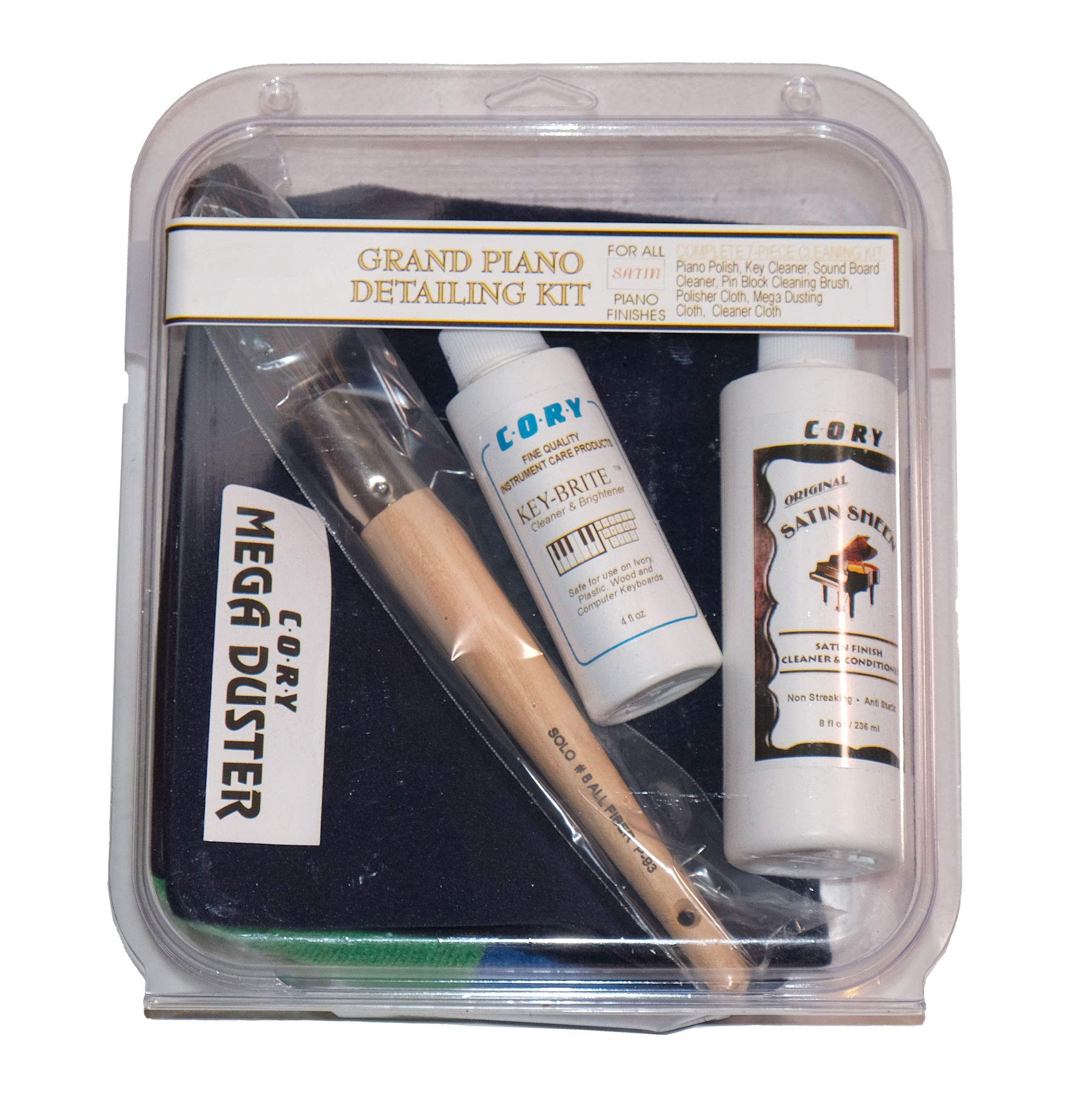 Cory Grand Piano Detailing Kit For Satin Pianos   Clean And Polish