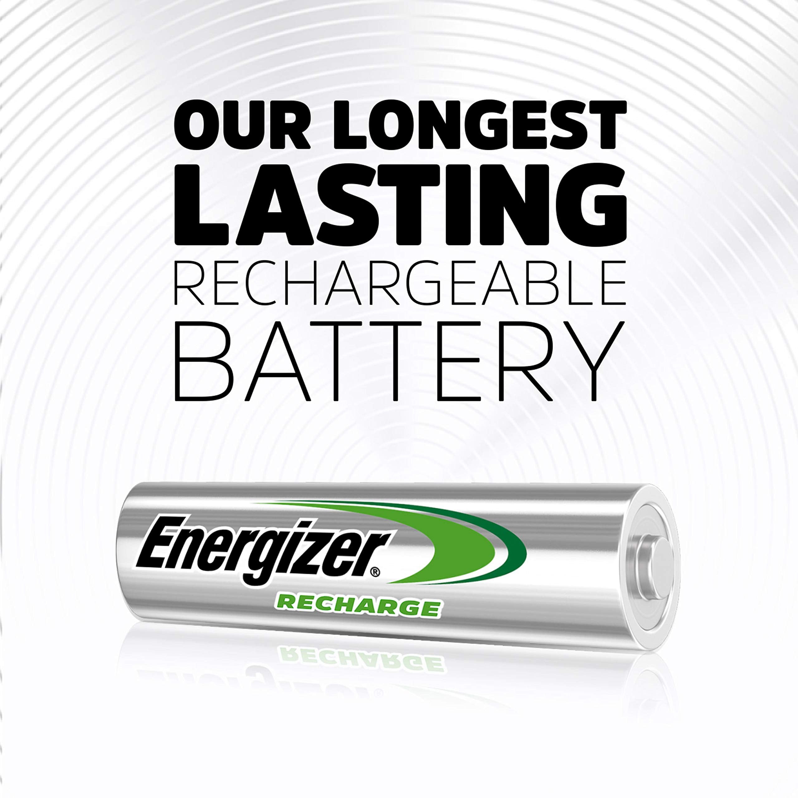 Energizer Aa Batteries, Pre Charged Double A Rechargeable Batteries, 4 Count