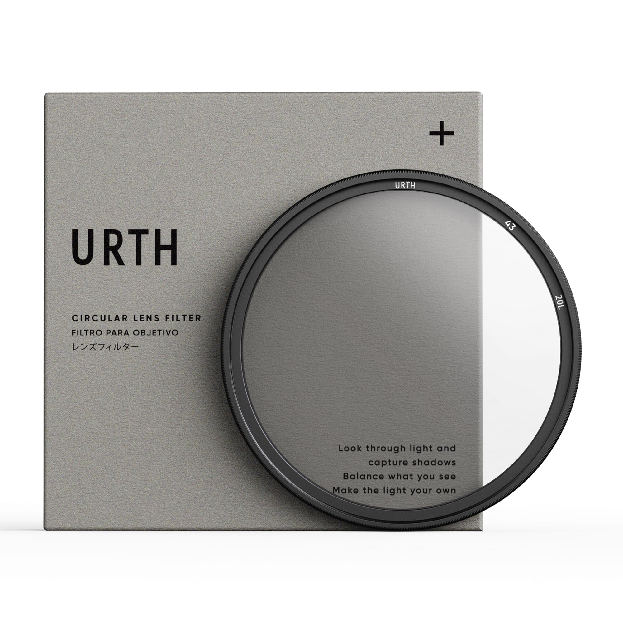 Urth 43Mm Ethereal Black Mist ? Diffusion Lens Filter (Plus+)   Cinematic Effect, 20 Layer Nano Coated Black Mist Light Diffusio