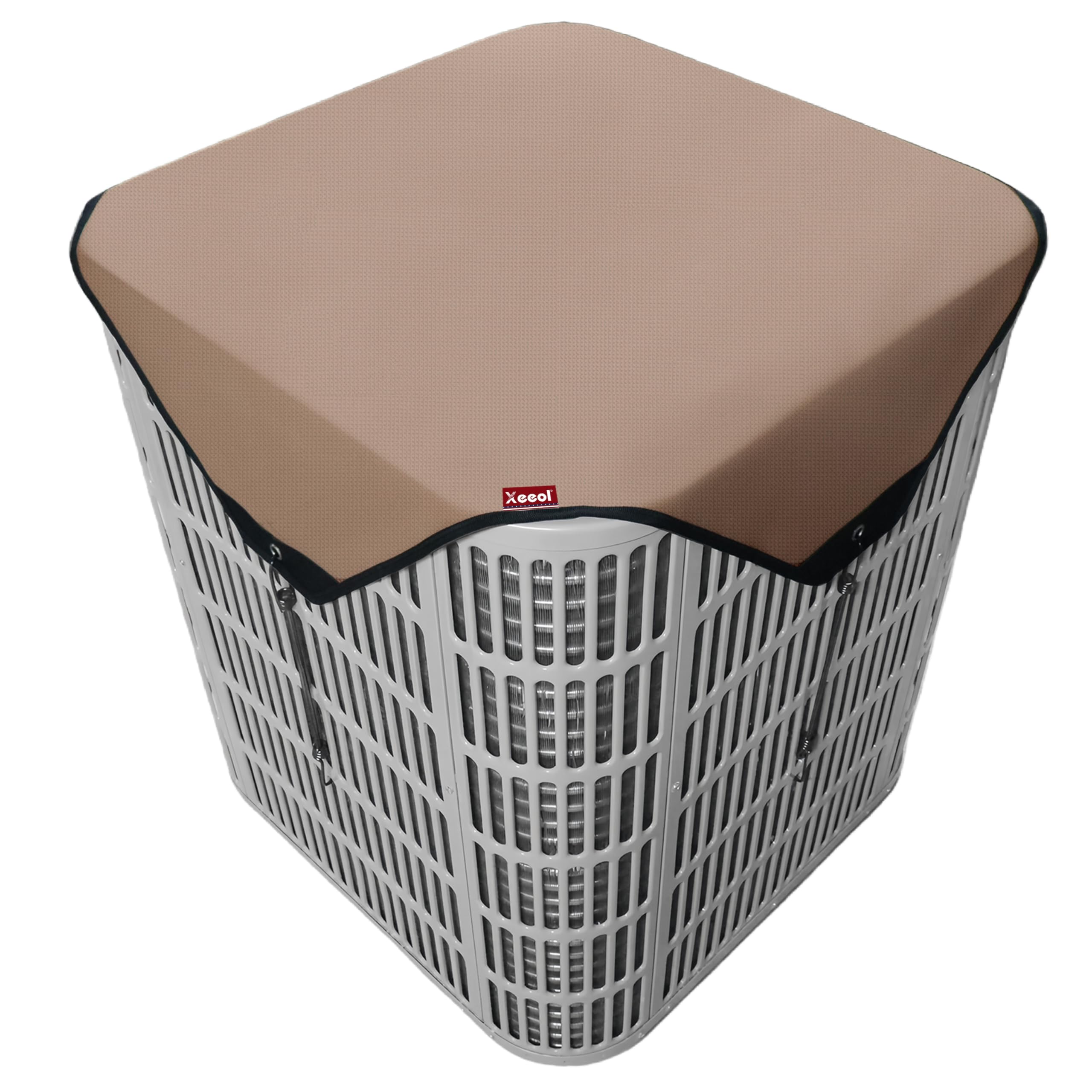 Xeeol Air Conditioner Covers for Outside Units 32 x 32, 600D Waterproof AC Cover, Central AC Condenser Winter Cover - Snowproof,