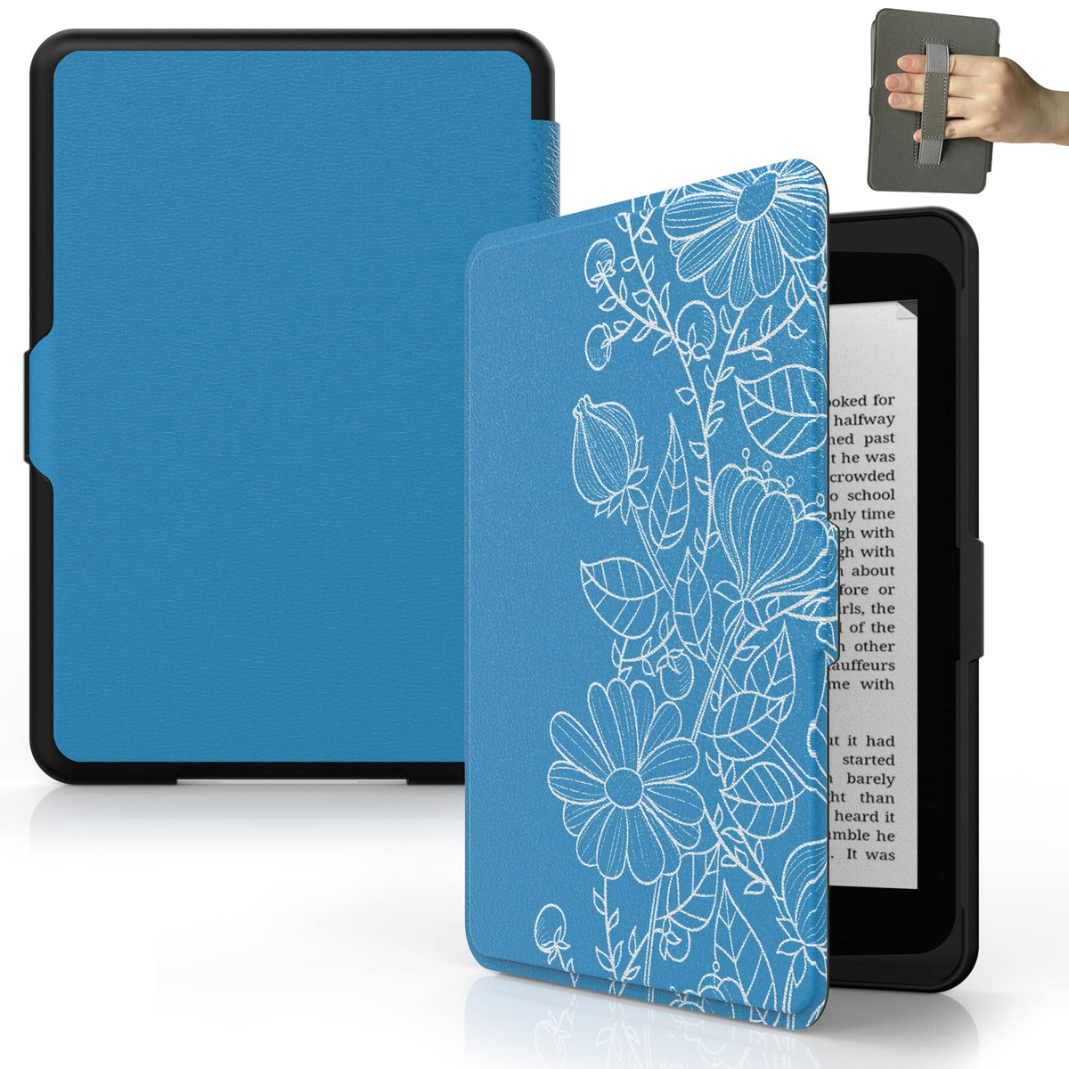 Scsvpn Case For 6'' All New Kindle 11Th Generation 2022 (Model C2V2L3, Not Fit Paperwhite Or Oasis)   Thin And Light Pu Leather