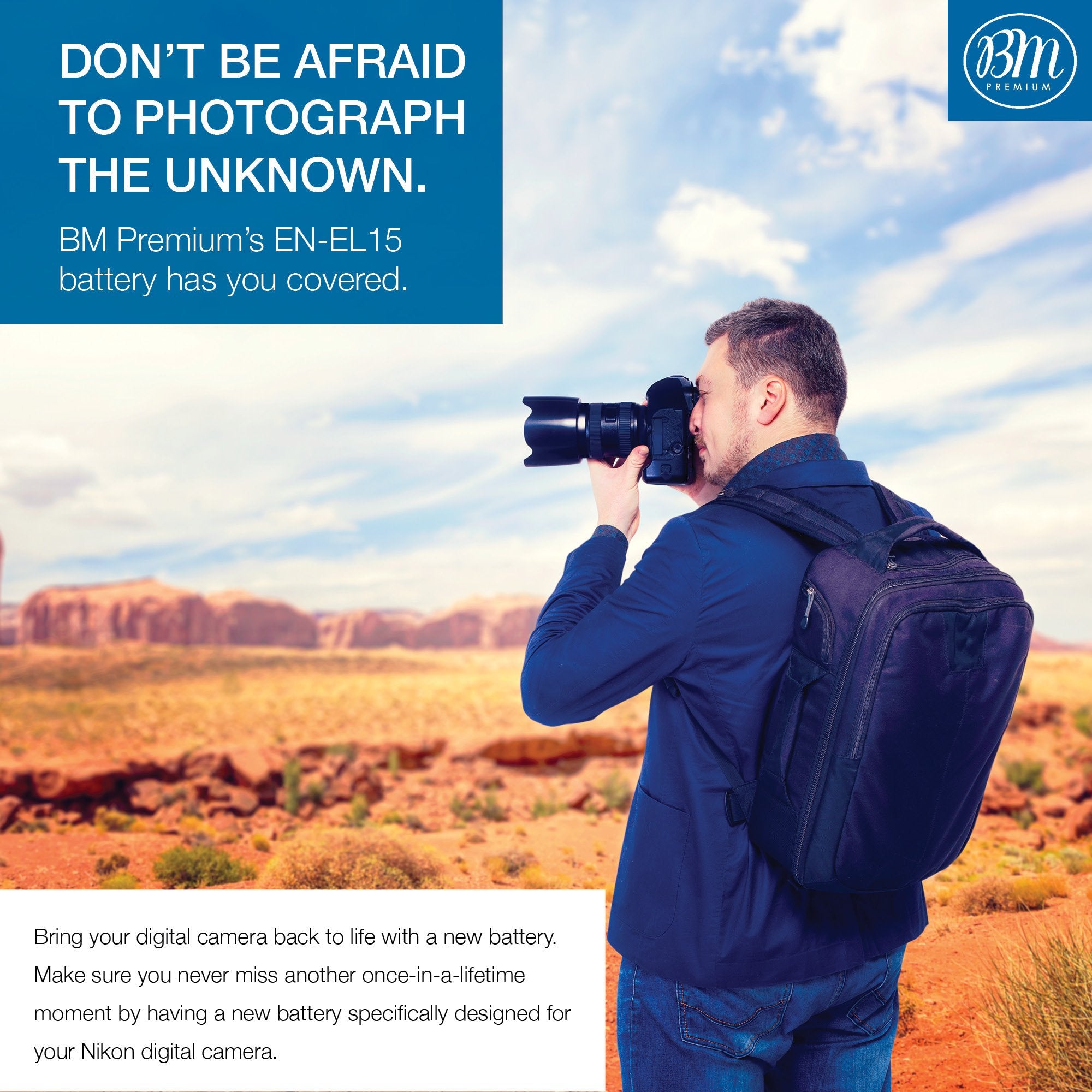 Battery Grip Kit for Nikon D850 Digital SLR Camera   Includes Qty 2 BM Premium EN EL15 Batteries + MB D18 Replacement Battery Grip