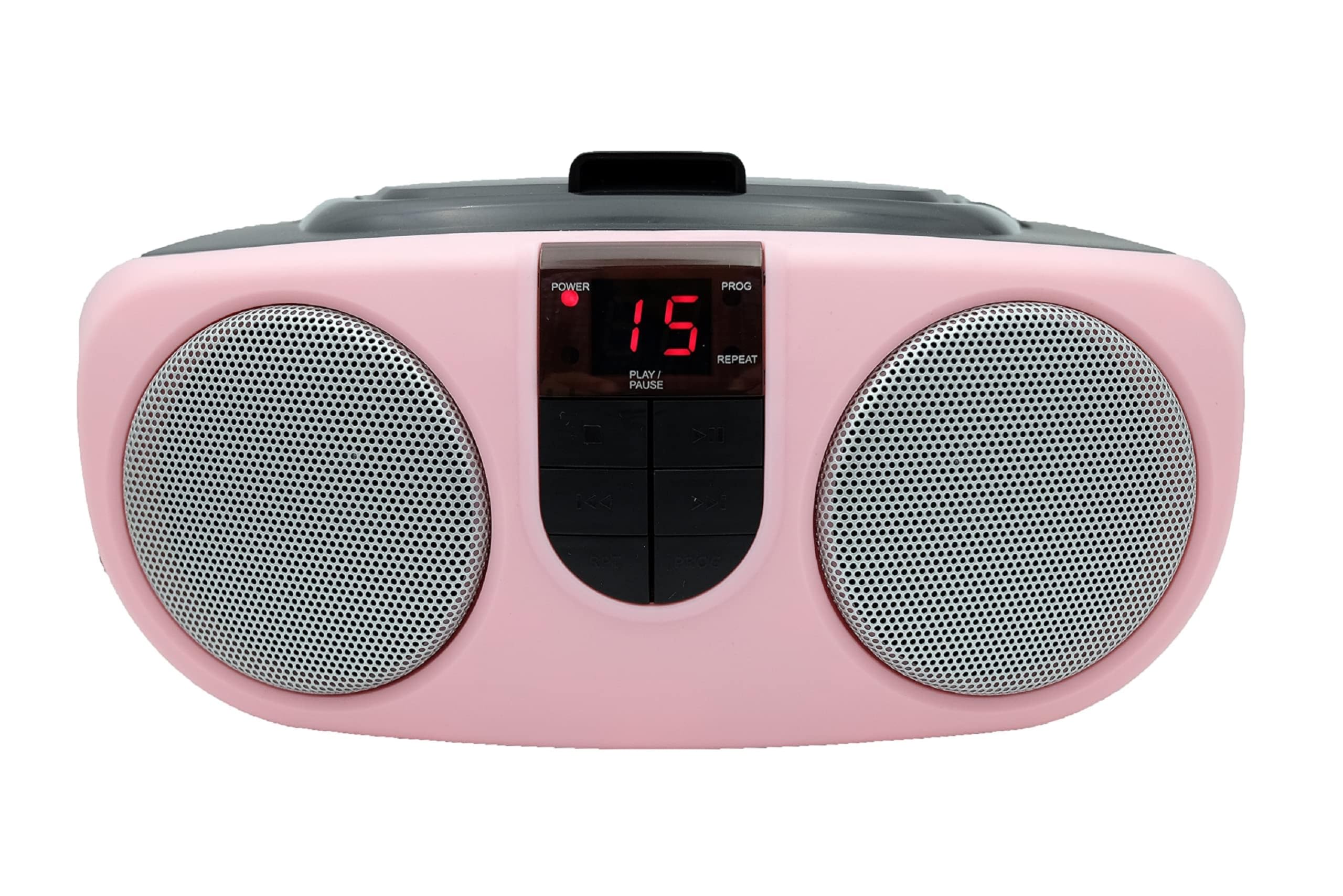 Proscan Srcd243 Portable Cd Player With Am/Fm Radio, Boombox (Pink)