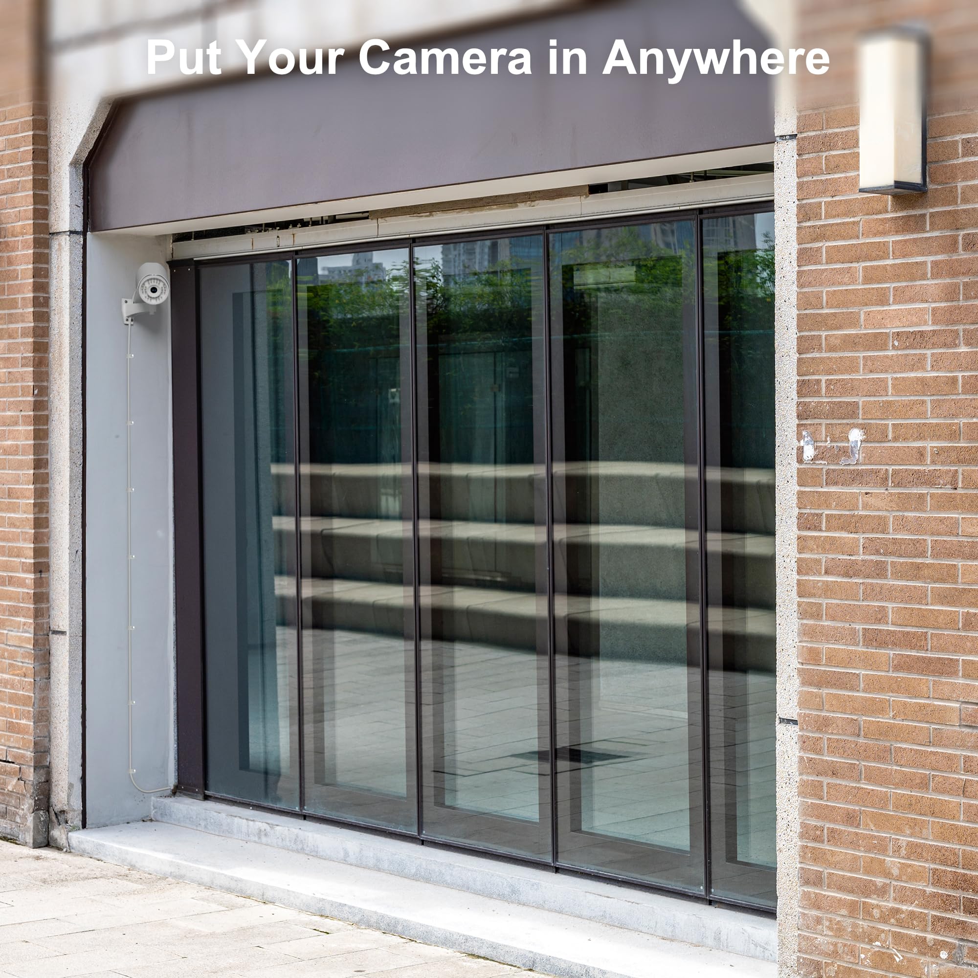 2 Pack 20Ft Usb To Micro Usb Extension Power Cable, Long Charging Cord, 21Awg Ofc, Oxygen Free Copper, Compatible With Wyze Cam,