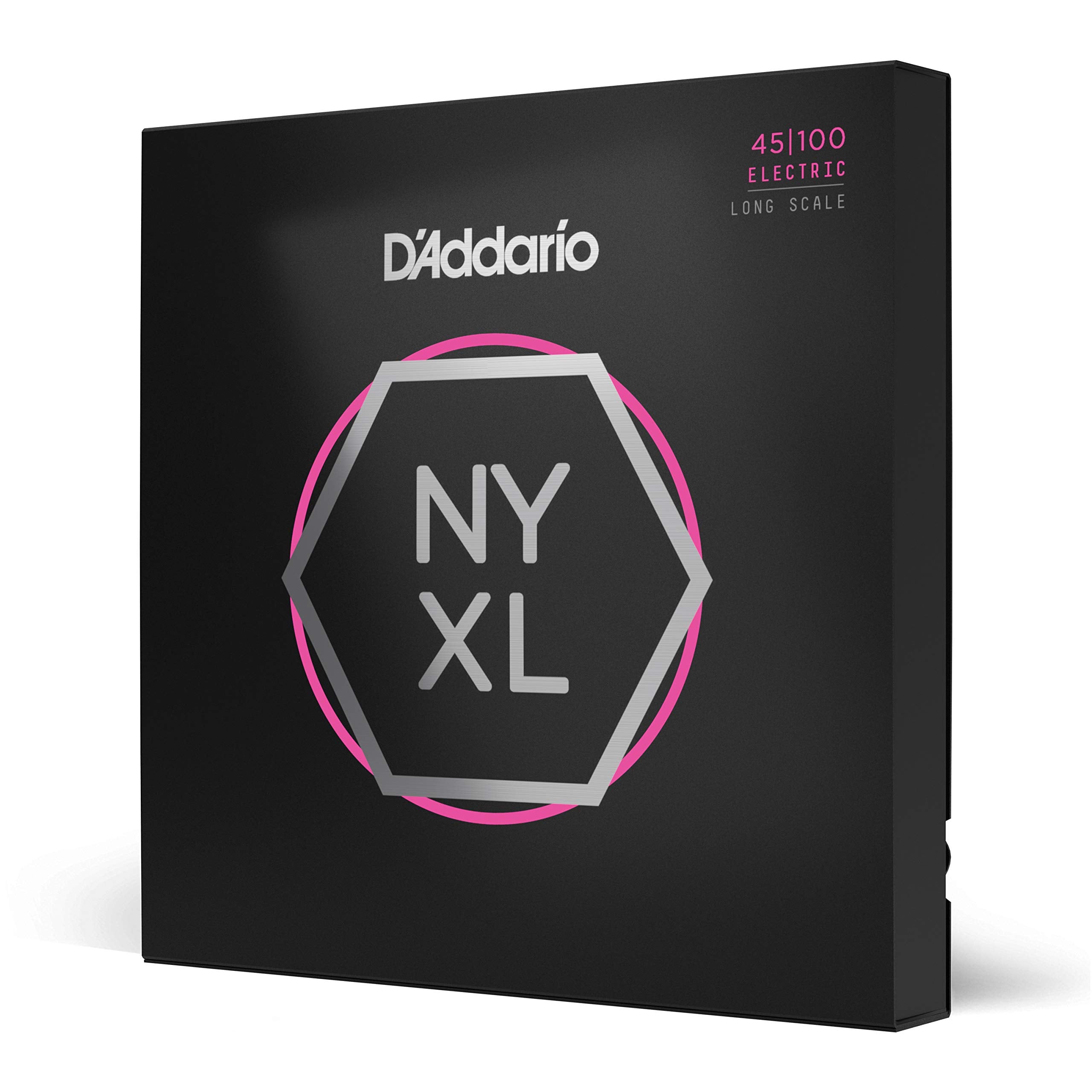 Daddario Bass Guitar Strings   Nyxl Bass Strings   Nyxl45100   Unrivaled Strength, Tuning Stability, Enhanced Response   For 4 S