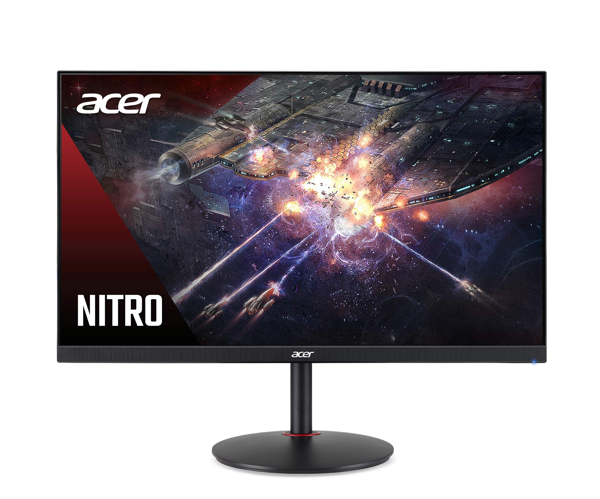 Acer Nitro Xv272U Pbmiiprzx 27'' Wqhd (2560 X 1440) Ips G Sync Compatible Monitor, 144Hz, 1Ms Vrb, Vesa Certified Displayhdr400,