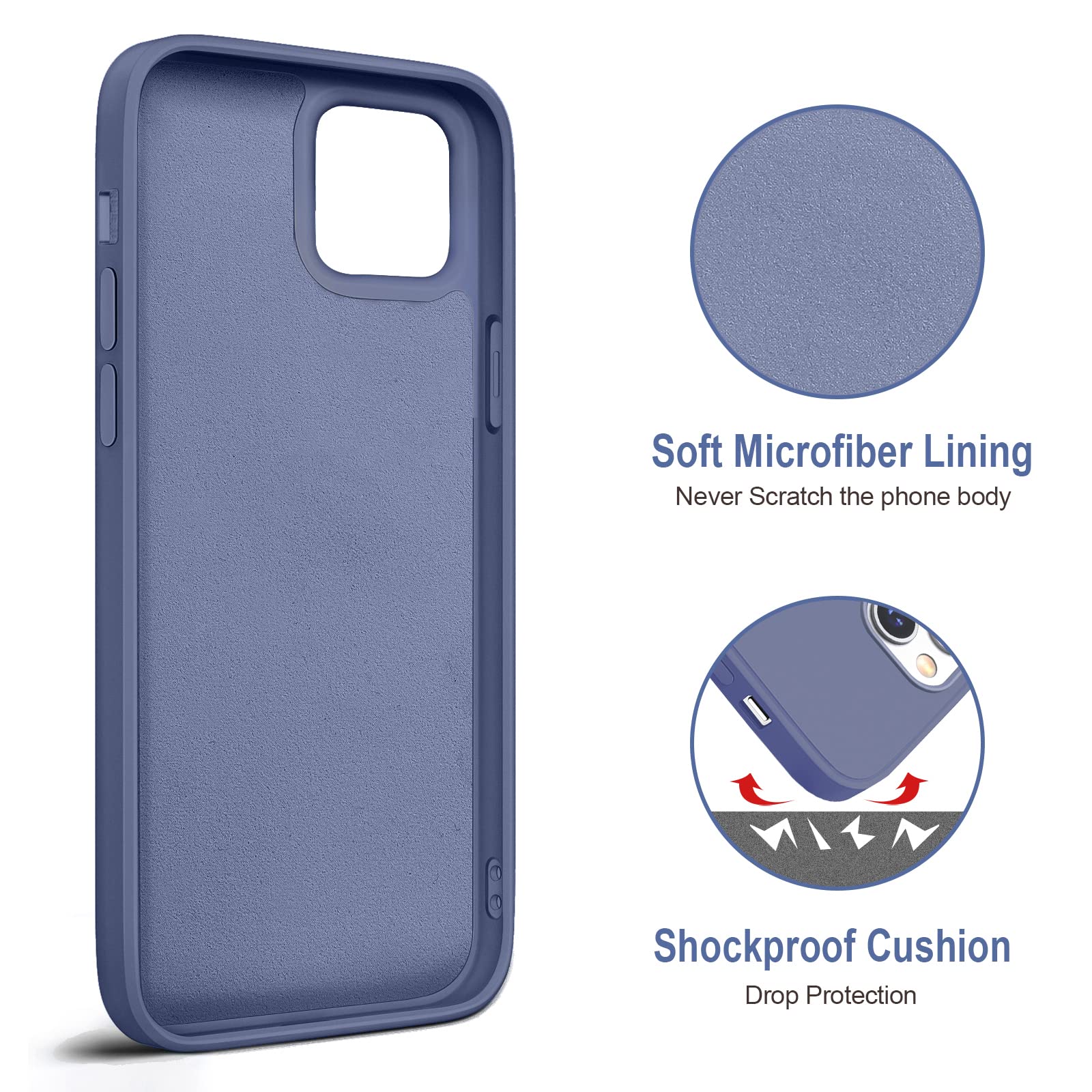 Hython Case For Iphone 13 Mini Case With Ring Stand [360    Rotatable Ring Holder Magnetic Kickstand] [Soft Microfiber Lining] S