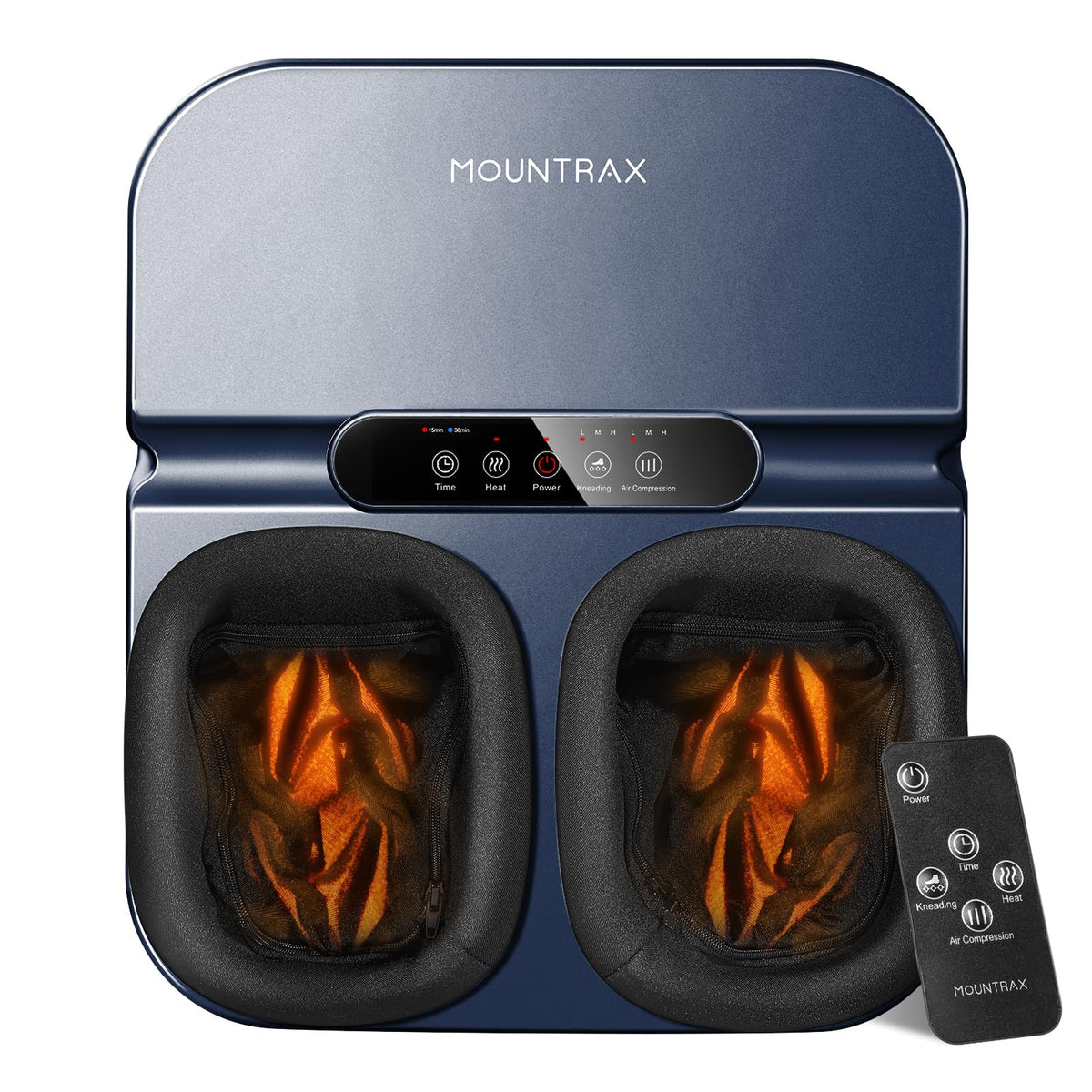 Mountrax Foot Massager Machine With Heat, Gifts For Women Men, Foot Massager For Plantar Fasciitis And Relieve Pain, Deep Kneadi