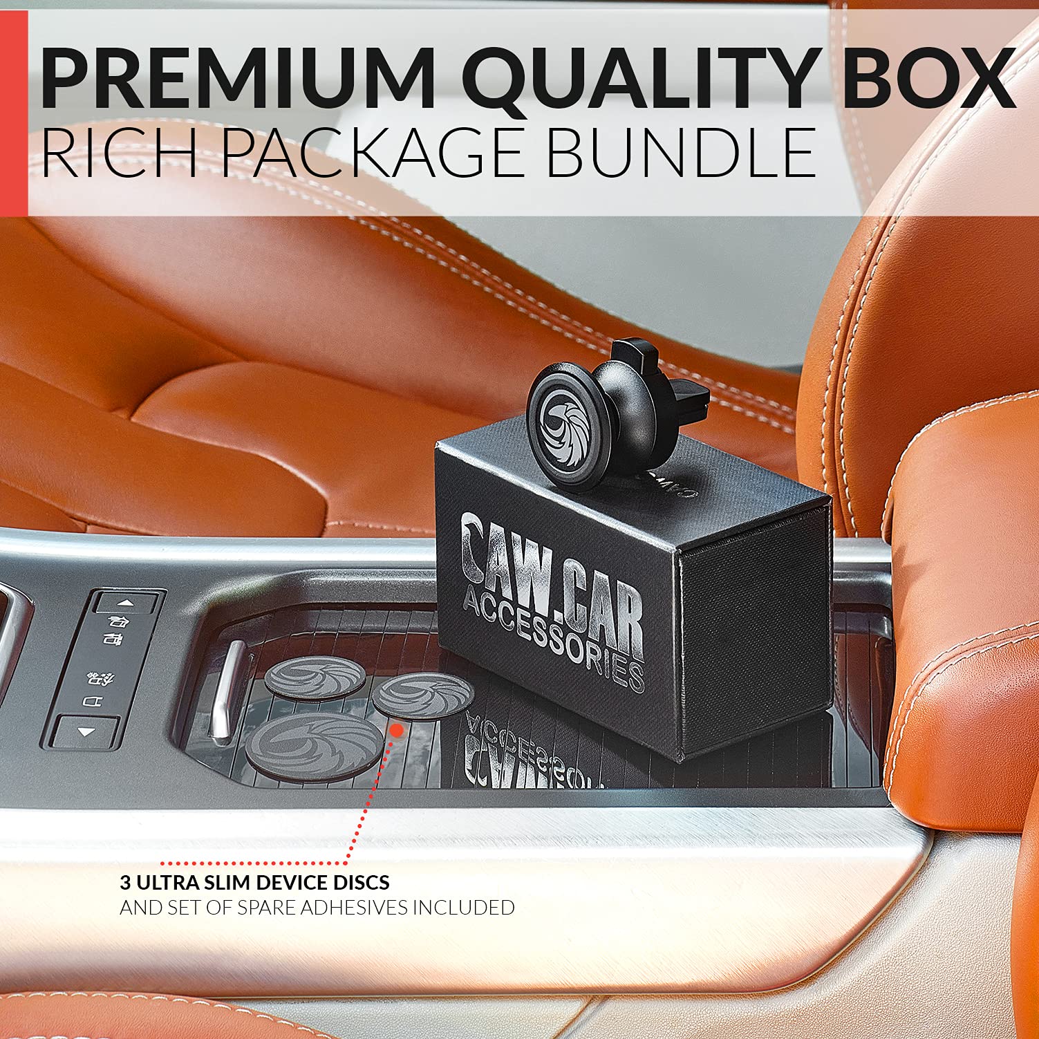 New 2025 Magnetic Cell Phone Holder For Car Vent? All-Metal ?- For Any Smartphone (Iphone, Android, Gps) | Stylish All-Metal One