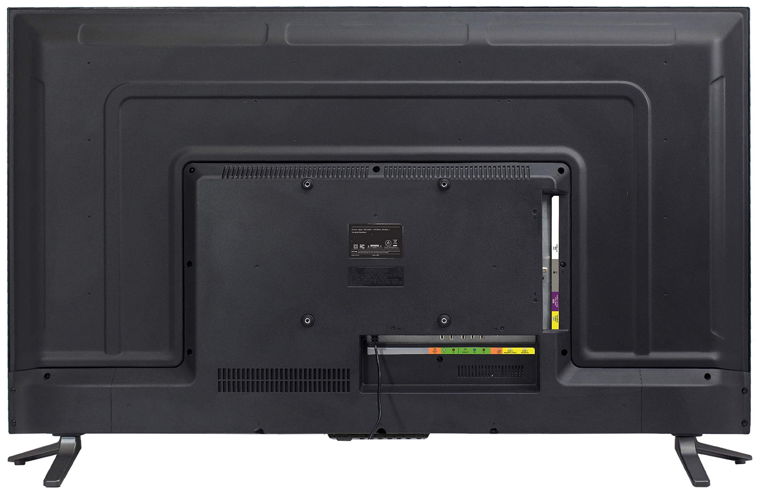 Komodo By Sceptre 50'' 4K Uhd Ultra Slim Led Tv 3840 X 2160 Memc 120, Machine Black