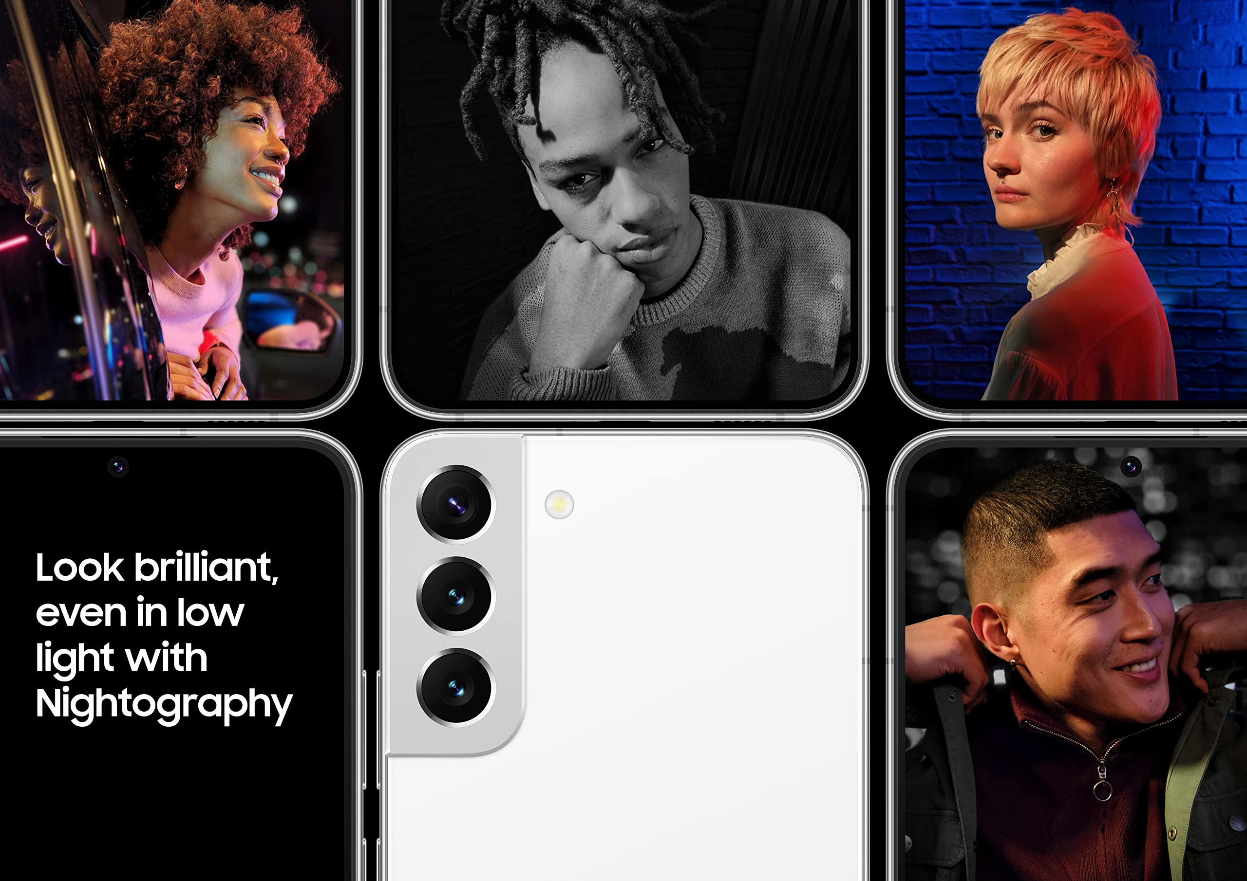 Samsung Galaxy S22 Cell Phone, Factory Unlocked Android Smartphone, 128Gb, 8K Camera & Video, Night Mode, Brightest Display Scre