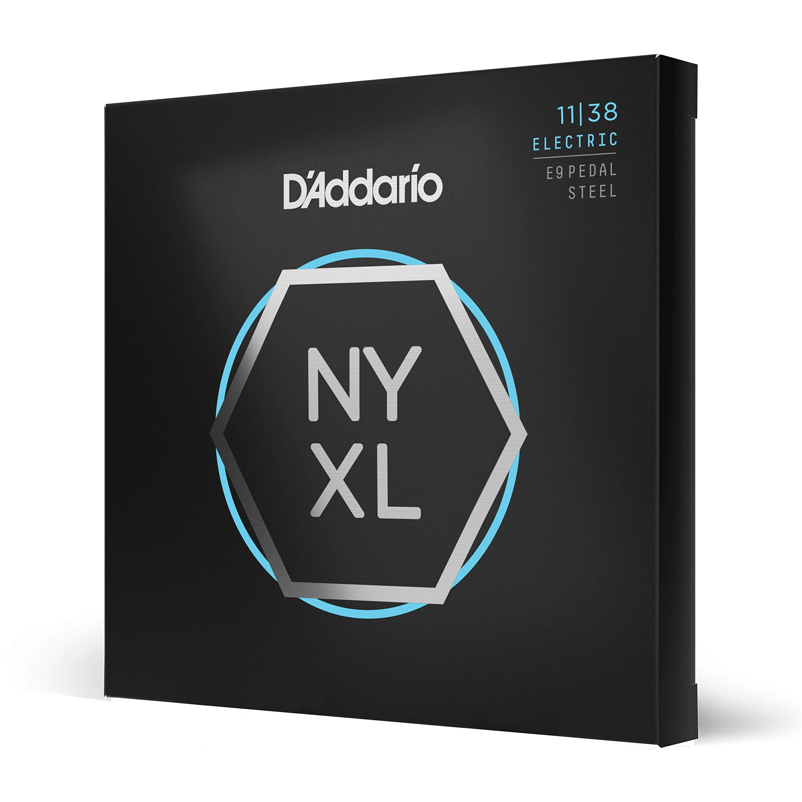 DAddario Nyxl1138Ps Nickel Wound Pedal Steel Guitar Strings, Regular Light, 1138