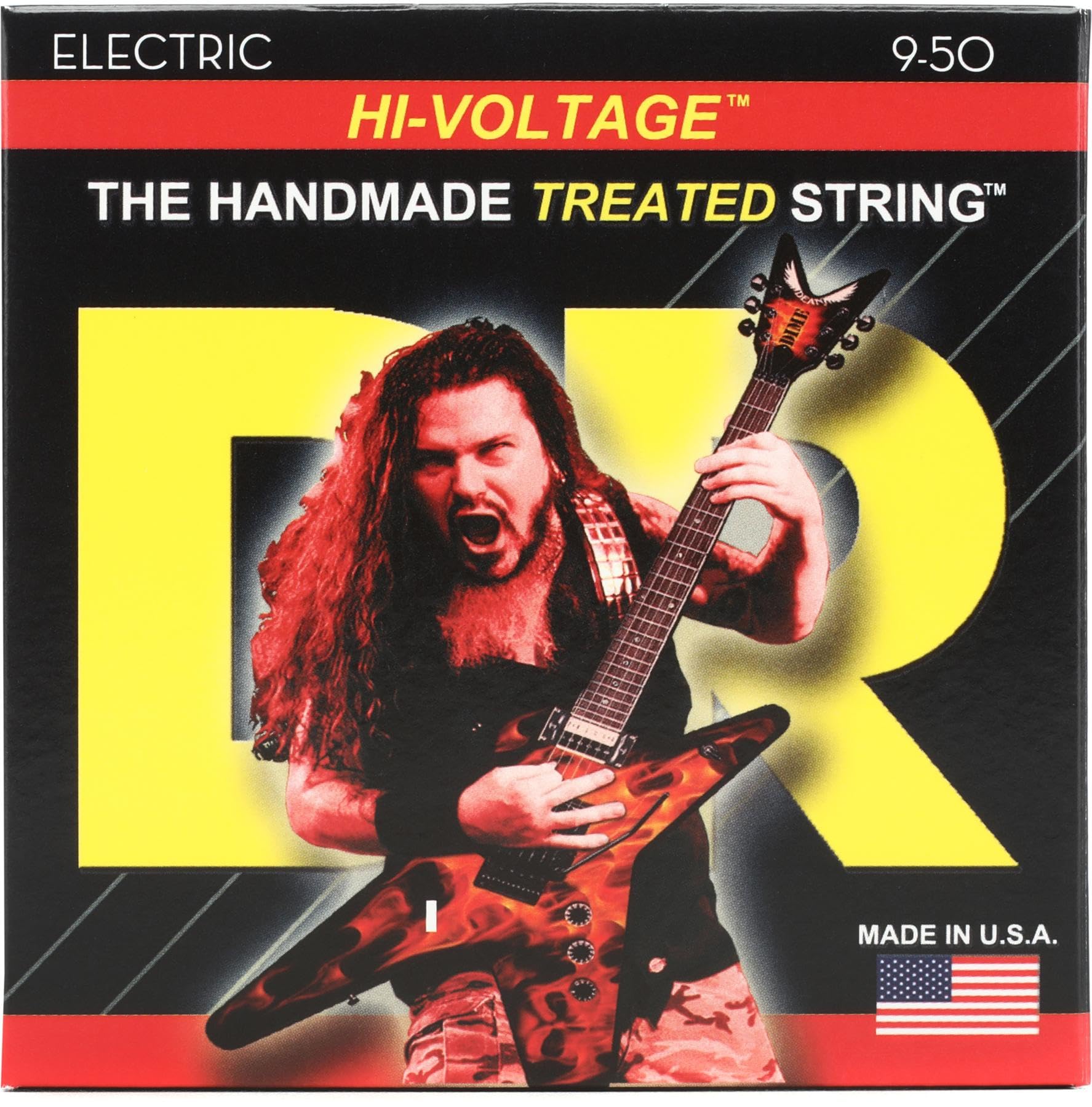 Dr Strings Dbg9/50 Hivoltage Dimebag Darrell Signature Electric Guitar Strings  .009.050