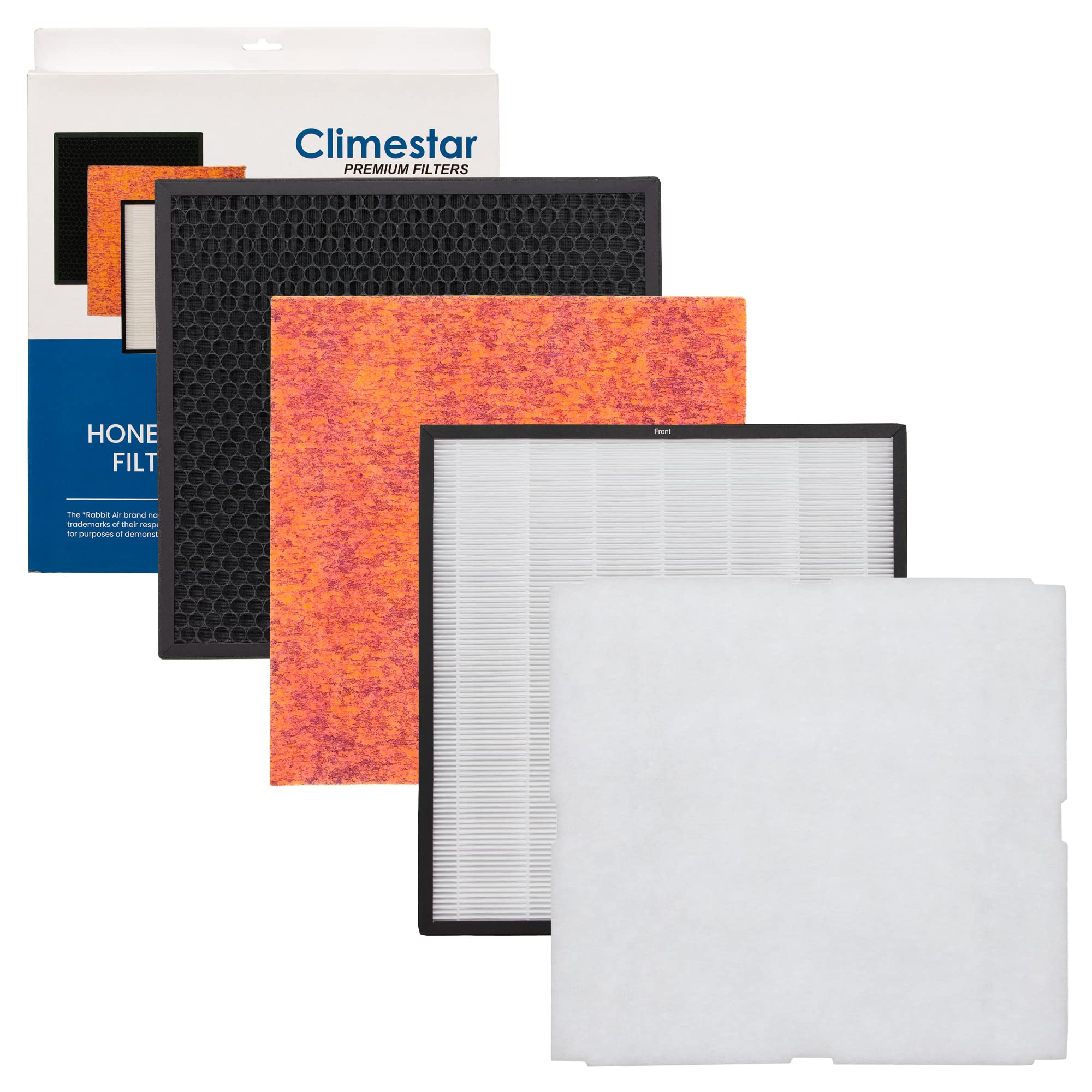 Climestar Honeycomb Filter Kit Compatible Replacement For Spa 700A Spa 780A Air Purifiers   Pet (Set Of 4 Filters)