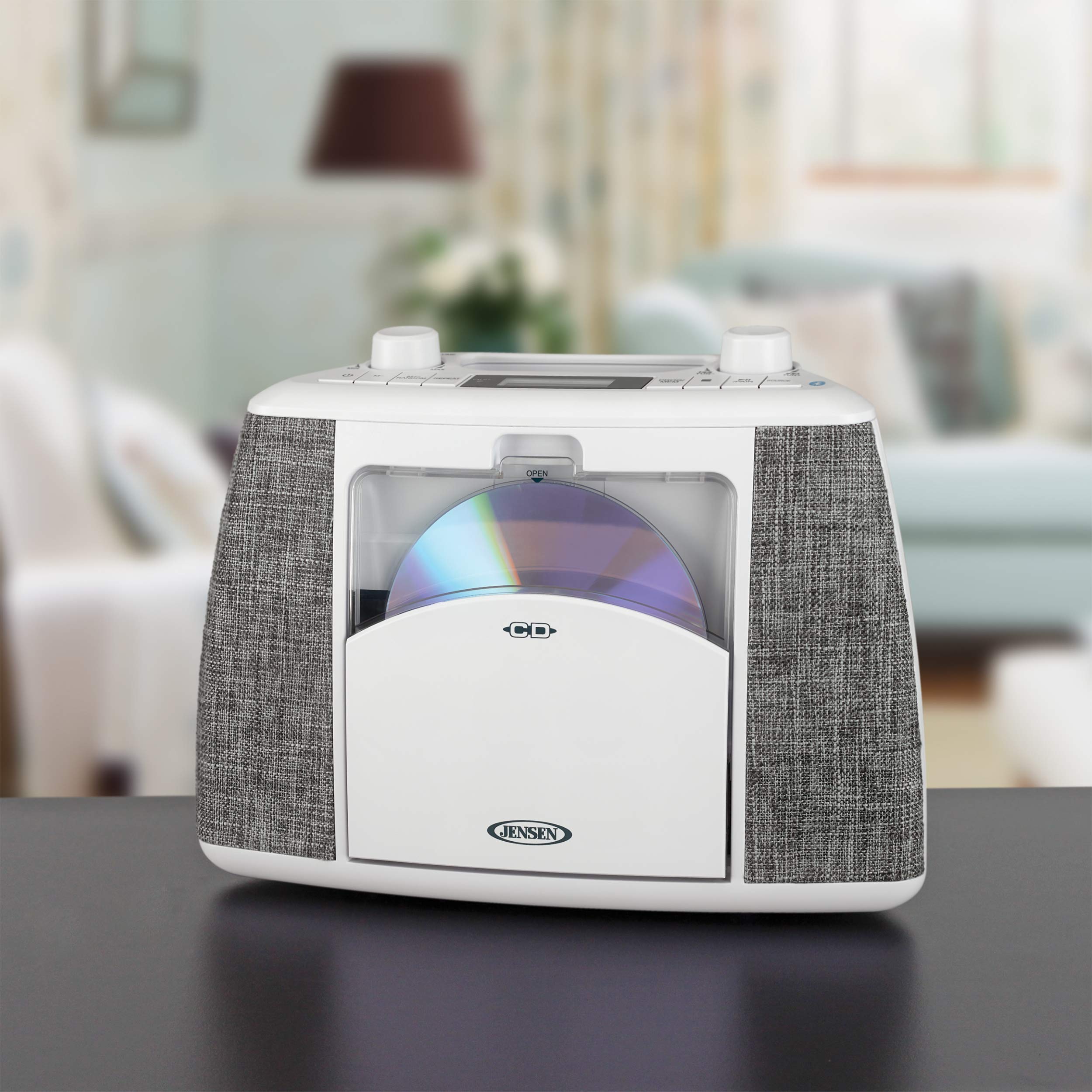 Jensen Portable Bluetooth Cd Music System
