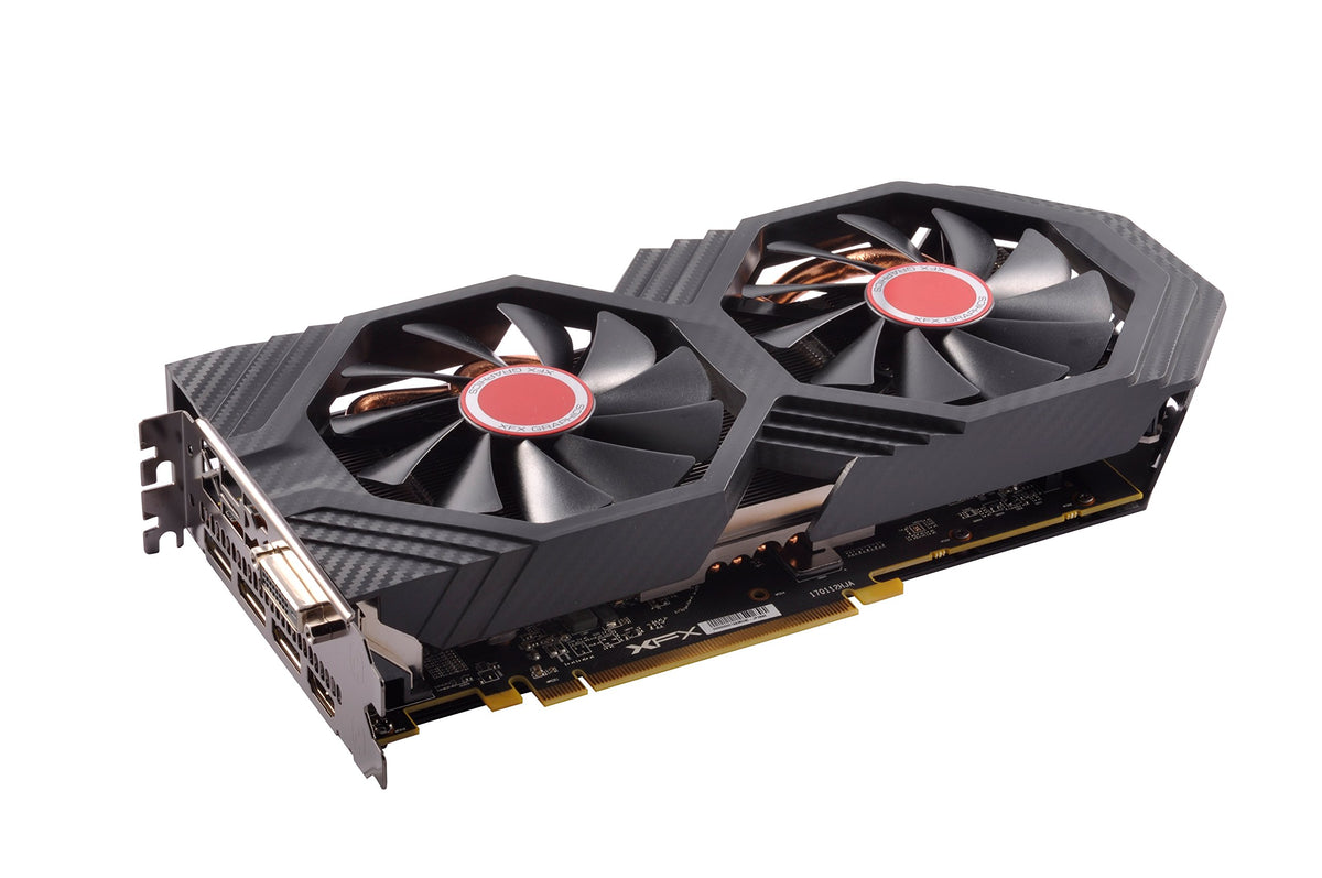 Xfx Radeon Rx 580 Gts Black Edition 1425Mhz Oc+, 8Gb Gddr5, Vr Ready, Dual Bios, 3Xdp Hdmi Dvi, Amd Graphics Card (Rx-580P8Dbd6)
