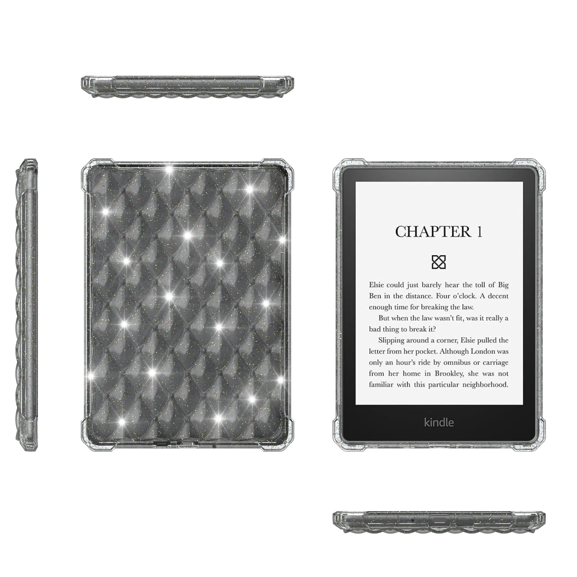 Sffine Clear Case Compatible For 6.8'' Kindle Paperwhite 11Th Generation 2021 And Paperwhite Signature Edition,Thin Slim Lightwe
