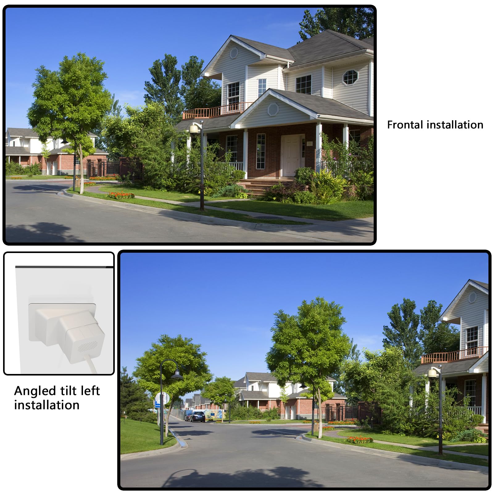 Teccle Angled Window Mount For Wyze Cam Og (2023 Model) 20 Degrees Tilt Up/Down/Left/Right Through Window Use Cam Og (Pack Of 1,