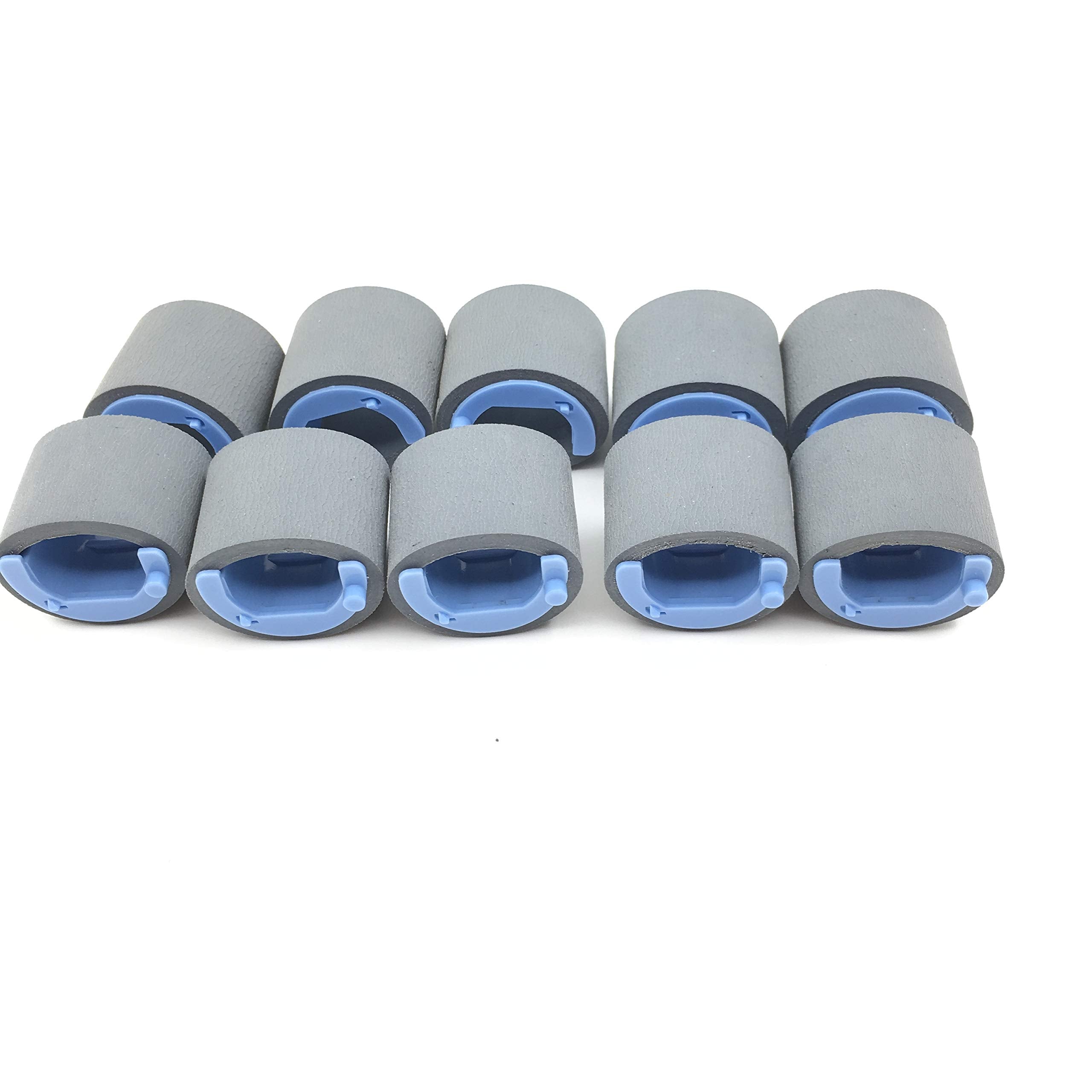 OKLILI 10PC RL1-2593-000 Paper Pickup Roller Compatible with HP P1102 P1106 P1108 P1606 M1130 M1132 M1136 M1210 M1212 M1213 M121