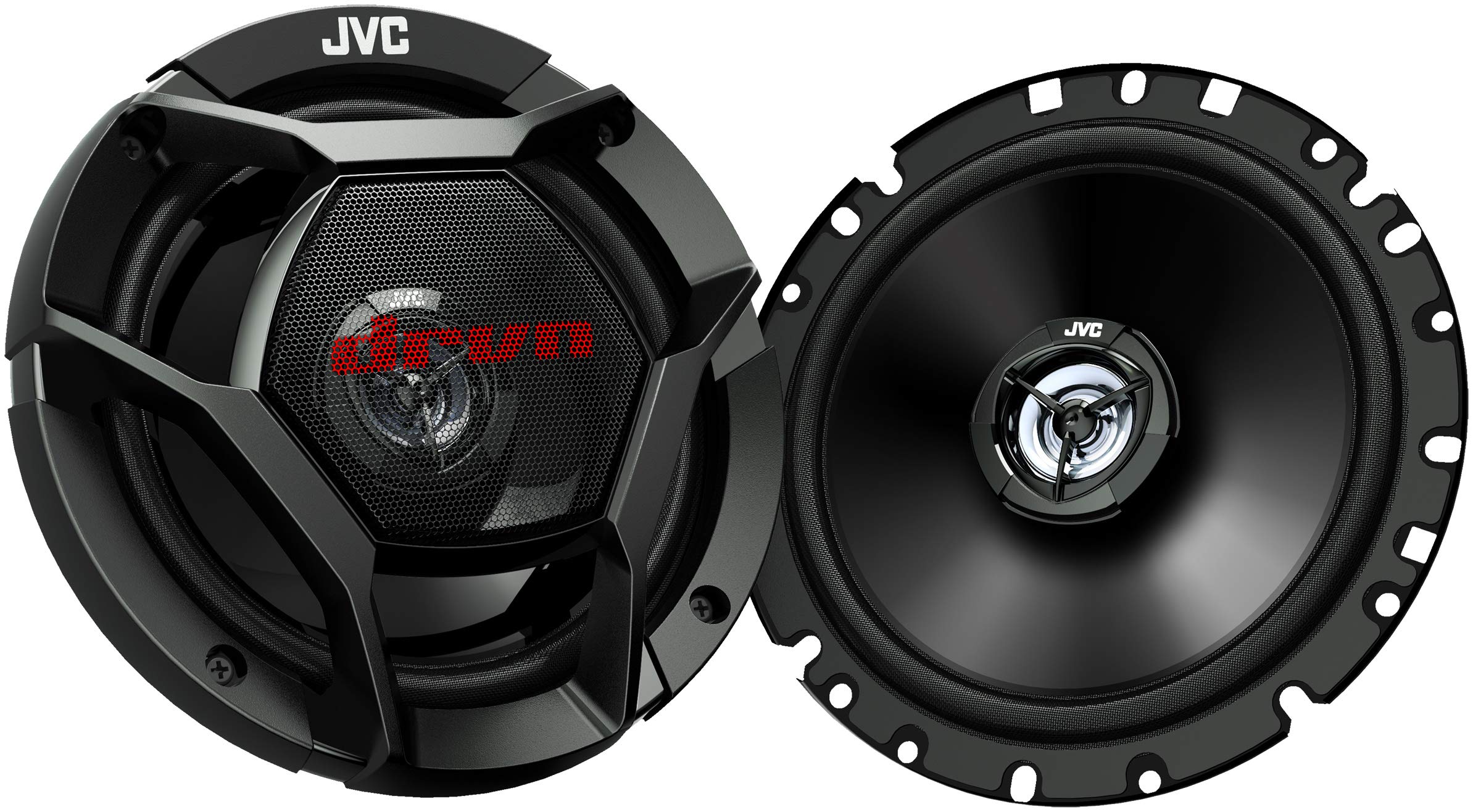 Jvc Mobile Cs Dr1721 Drvn Dr Series Shallow Mount Coaxial Speakers (6.75'', 300 Watts Max, 2 Way) Set Of 2